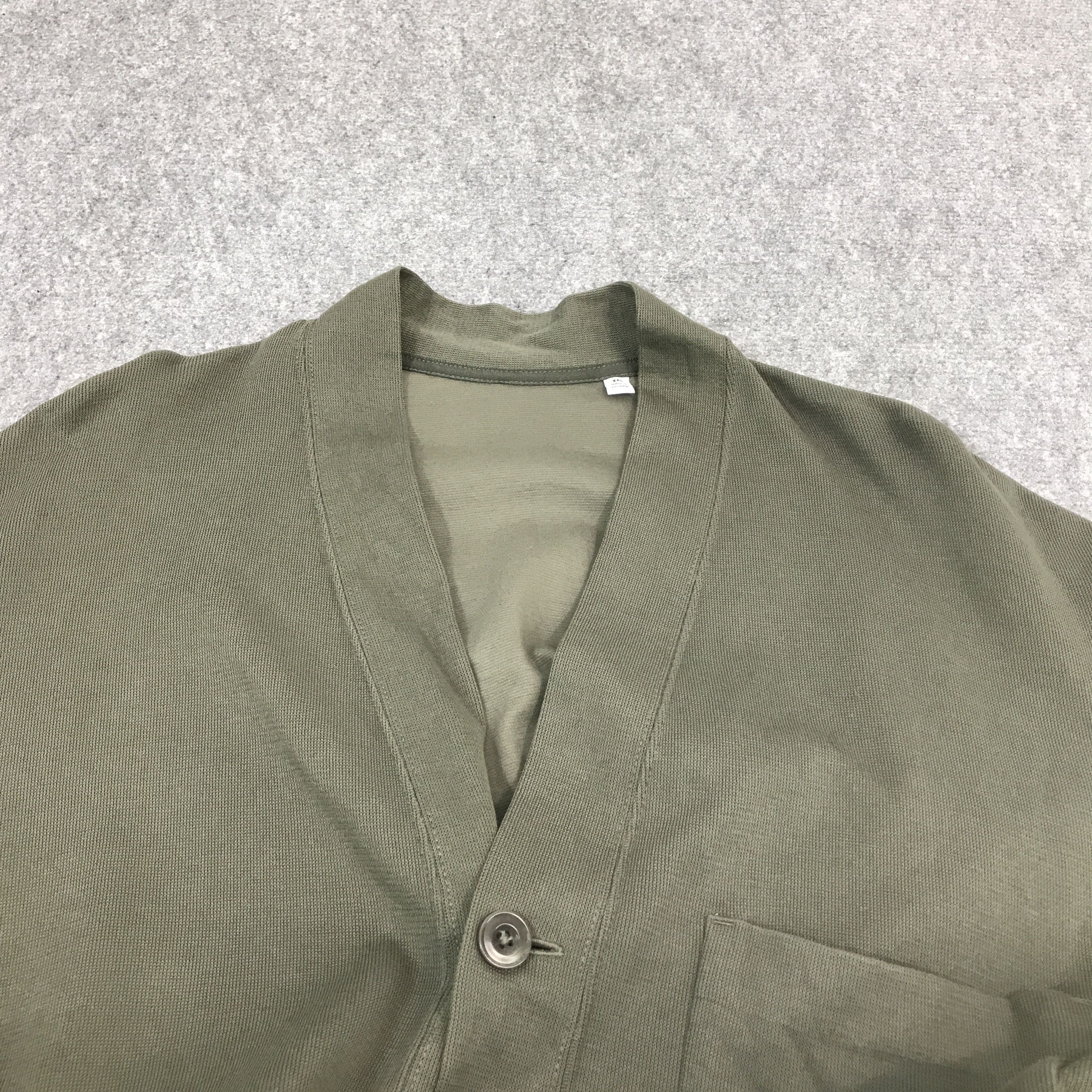 Christophe Lemaire × Japanese Brand × Uniqlo Lemaire x uniqlo button Cardigan jacket Size US XXL / EU 58 / 5 - 5 Thumbnail