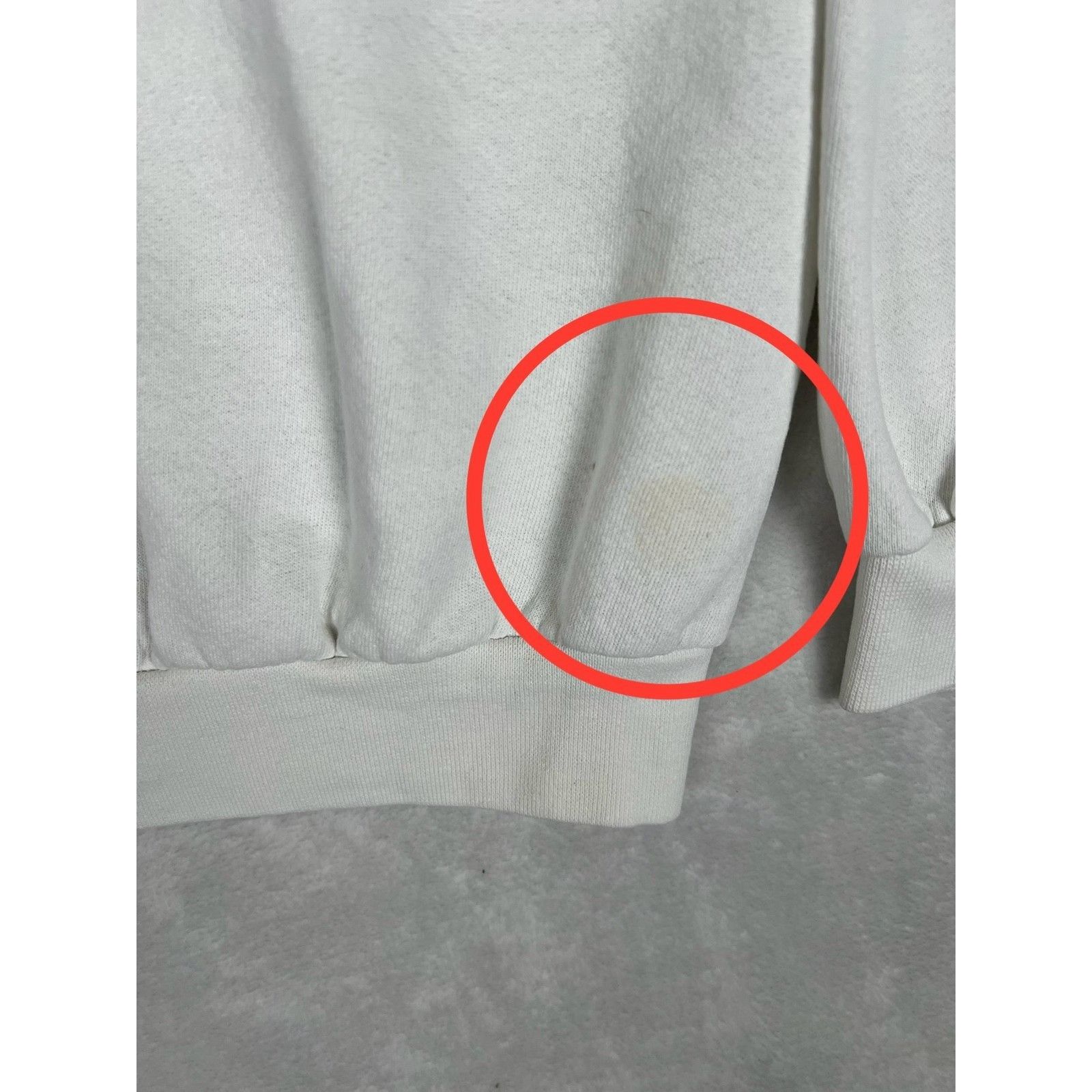 Hard Rock Cafe Vingtage Hard Rock Cafe San Juan Sweatshirt Mens Medium Whit Size US M / EU 48-50 / 2 - 4 Thumbnail