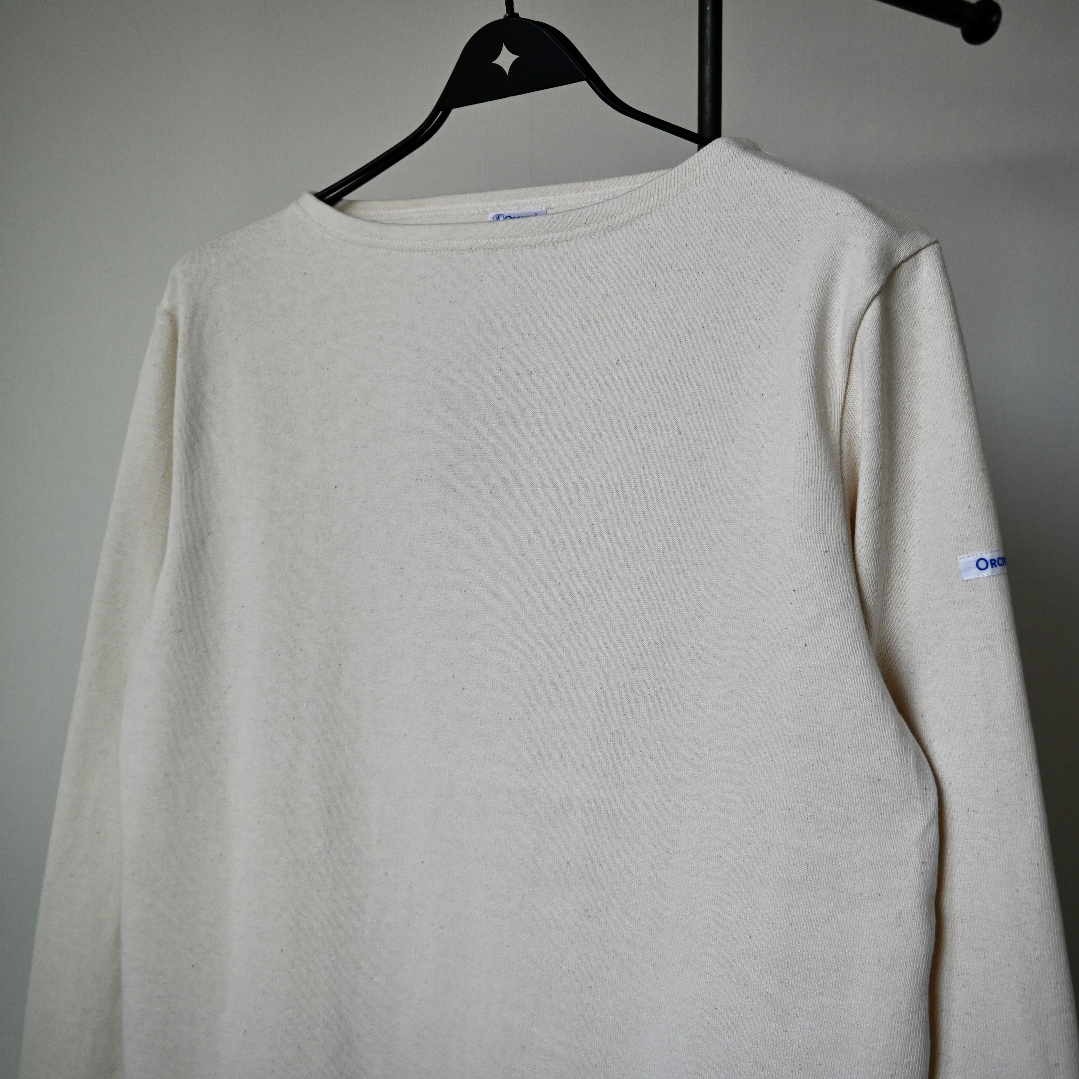 Orcival UNUSED, Orcival heavyweight cotton breton shirt, ecru, 3 Size US M / EU 48-50 / 2 - 5 Thumbnail