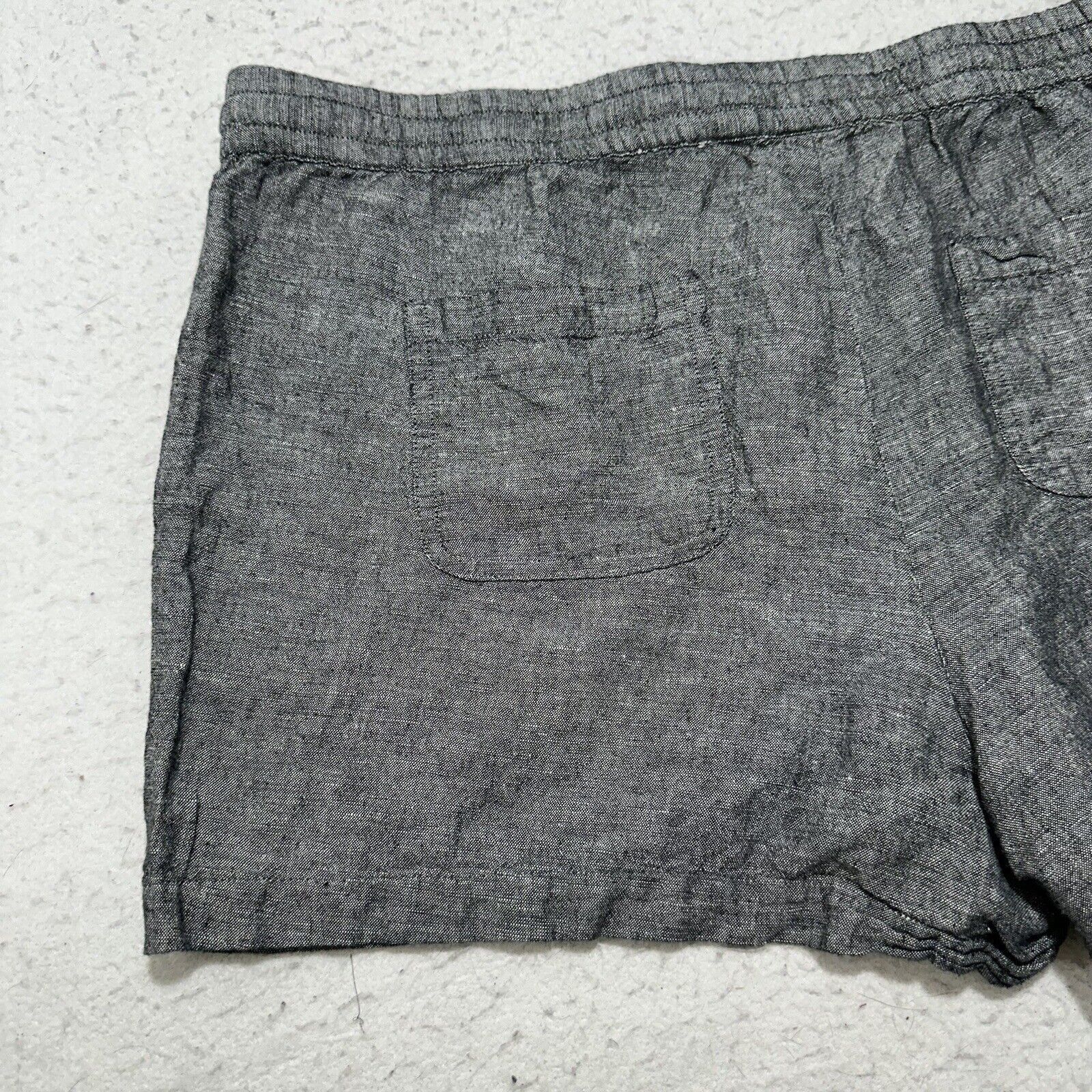 Other Soho Street NY&C Large Linen 3" Inseam Drawstring Shorts Size 34" / US 12 / IT 48 - 7 Thumbnail