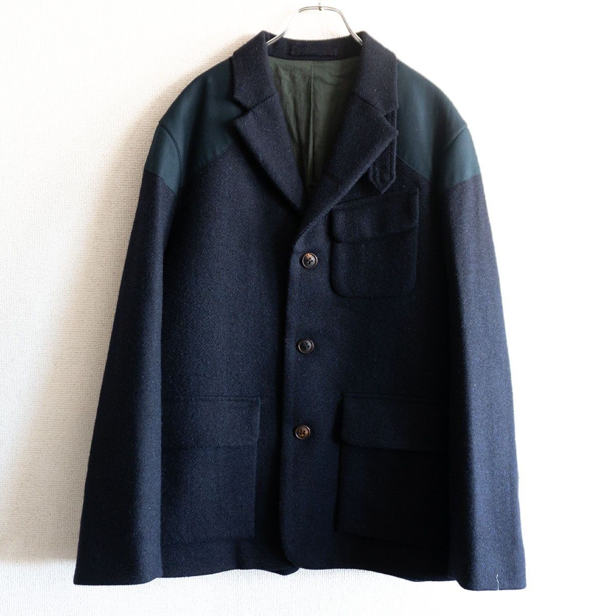 Nigel Cabourn Nigel Cabourn MALLORY JACKET Harris Tweed×Ventile Size 52 Size US XL / EU 56 / 4 - 1 Thumbnail
