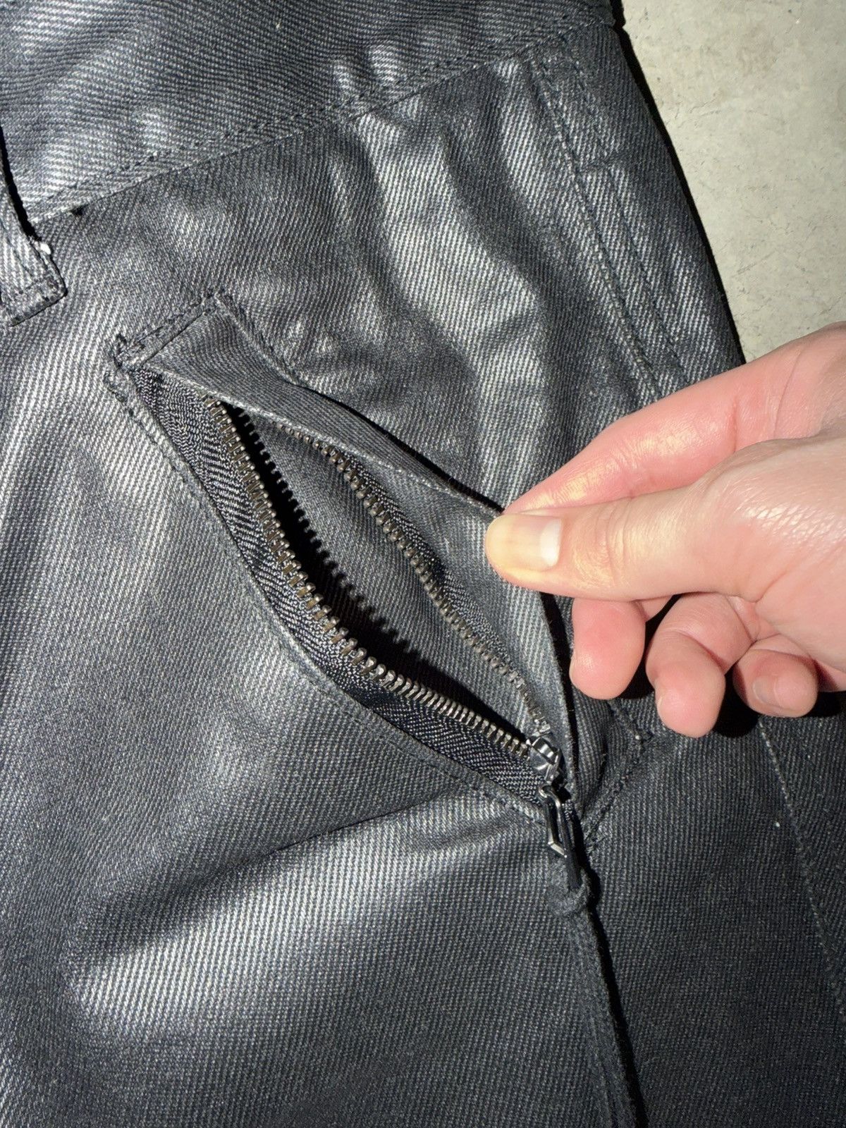 Somar Somar Peril Waxed Tassel Trousers Size US 30 / EU 46 - 5 Thumbnail