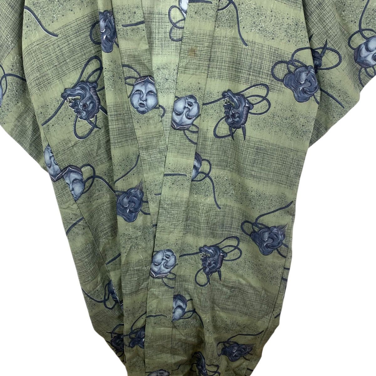 Vintage Vintage 70s KIMONO PHANTOM OPERA JAPAN Traditional Geisha Size XXL / US 16-18 / IT 52-54 - 4 Thumbnail