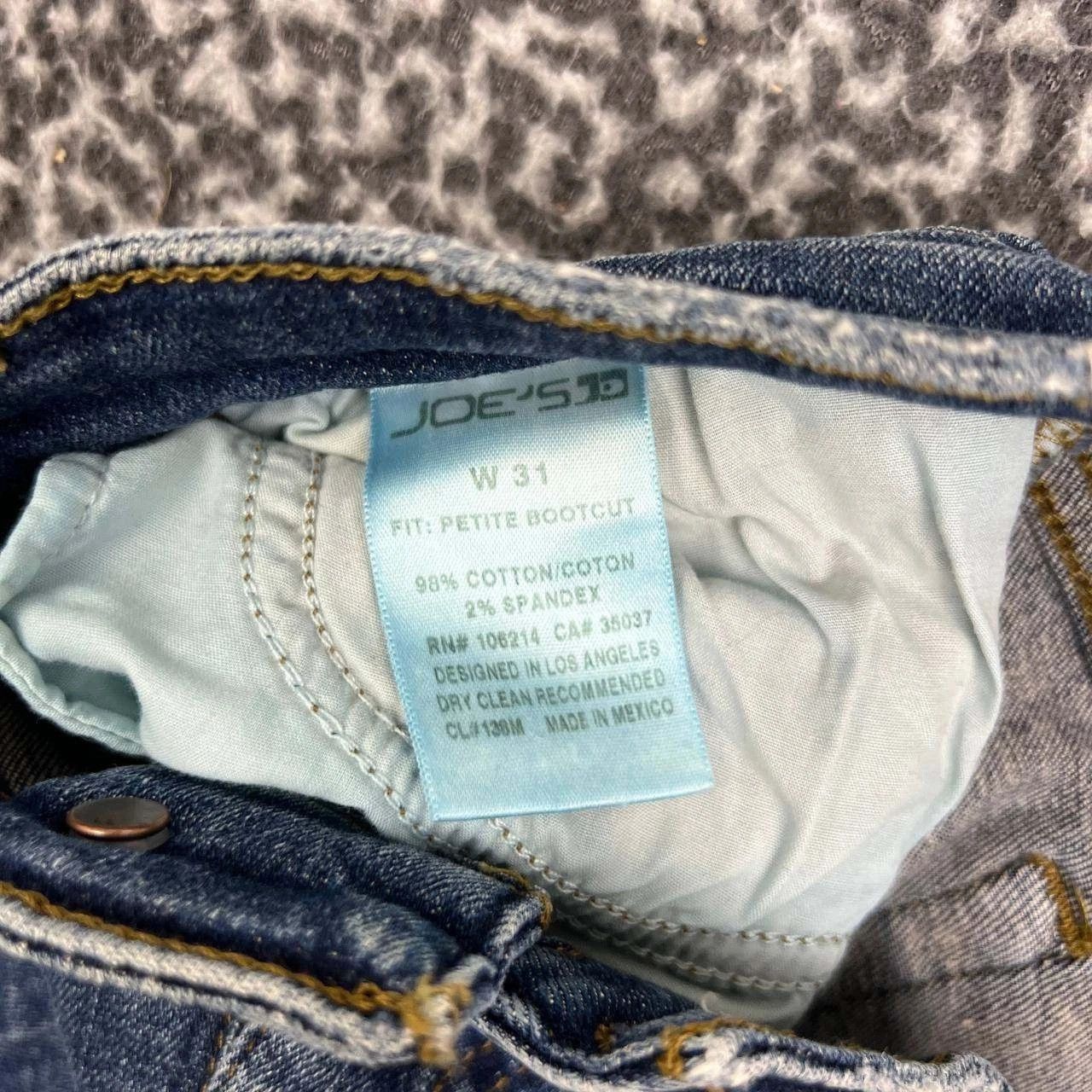 Levi's Joe's Jeans Women 31x32 Petite Denim Bootcut Pants Outdoor Size 31" - 8 Thumbnail