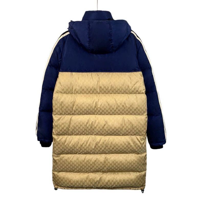 Gucci Gucci Color block logo printed full print hooded down jacke Size US M / EU 48-50 / 2 - 2 Thumbnail