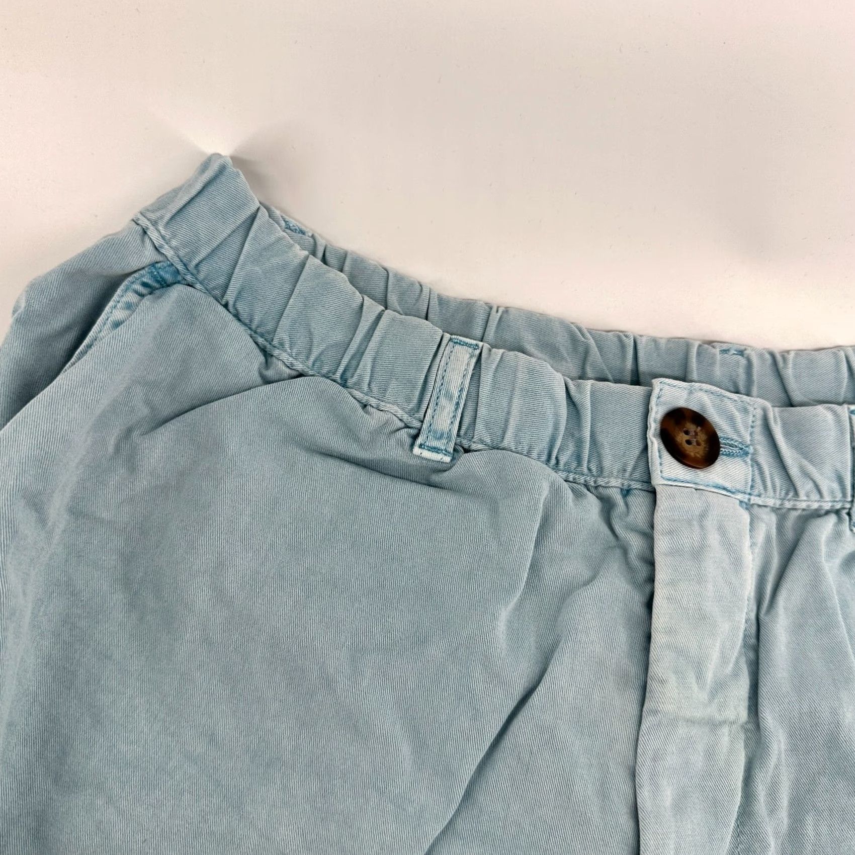Chubbies Chubbies Chino Shorts Blue Women's Large Cotton Slash Pockets Stretch Regular Fit Casual Travel Summer, Fall, Spring Mens? Womens Size 36" / US 14 / IT 50 - 3 Thumbnail