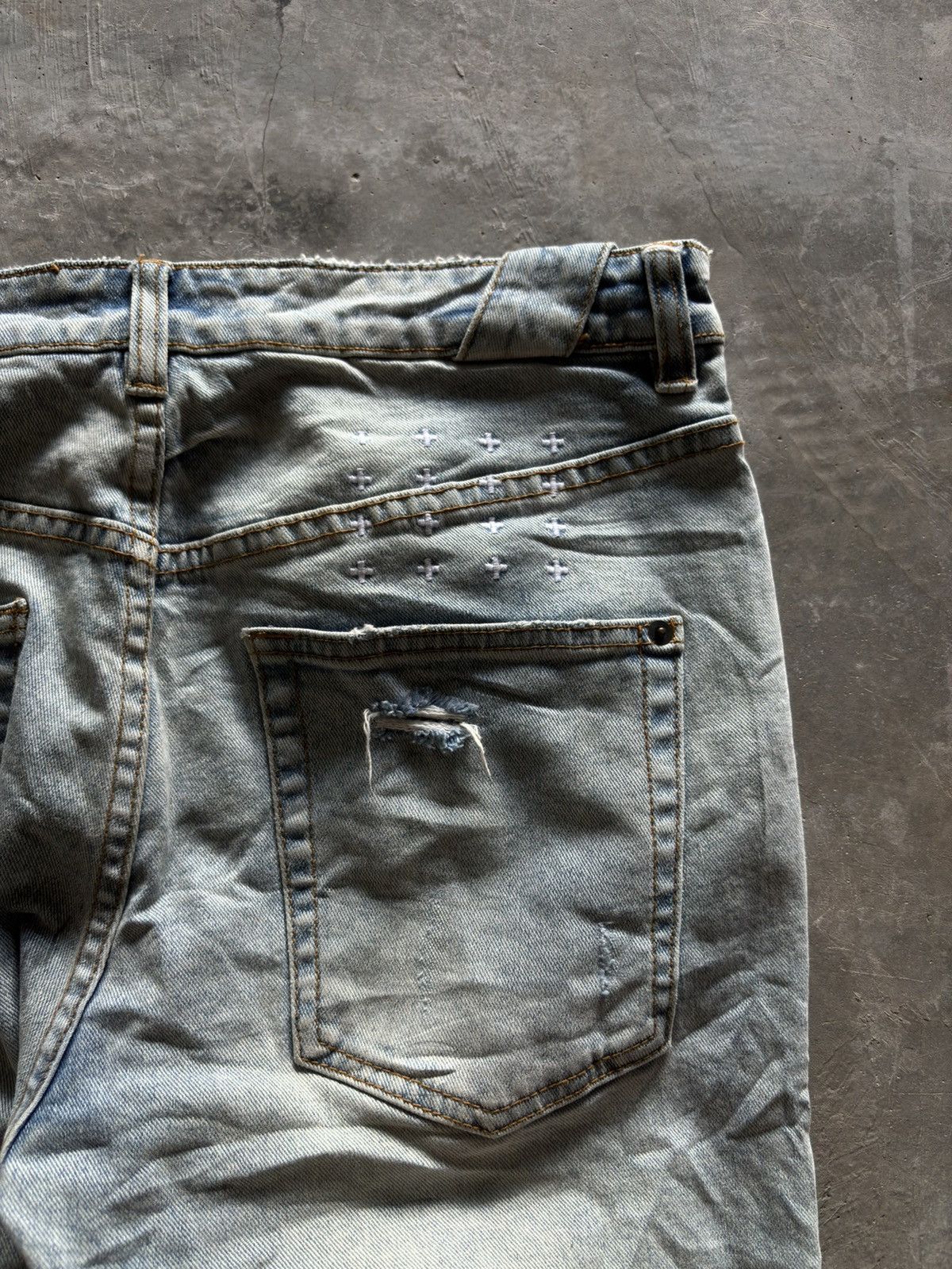 Ksubi KSUBI chitch chop slice n dice distressed denim acid wash Size US 34 / EU 50 - 19 Thumbnail