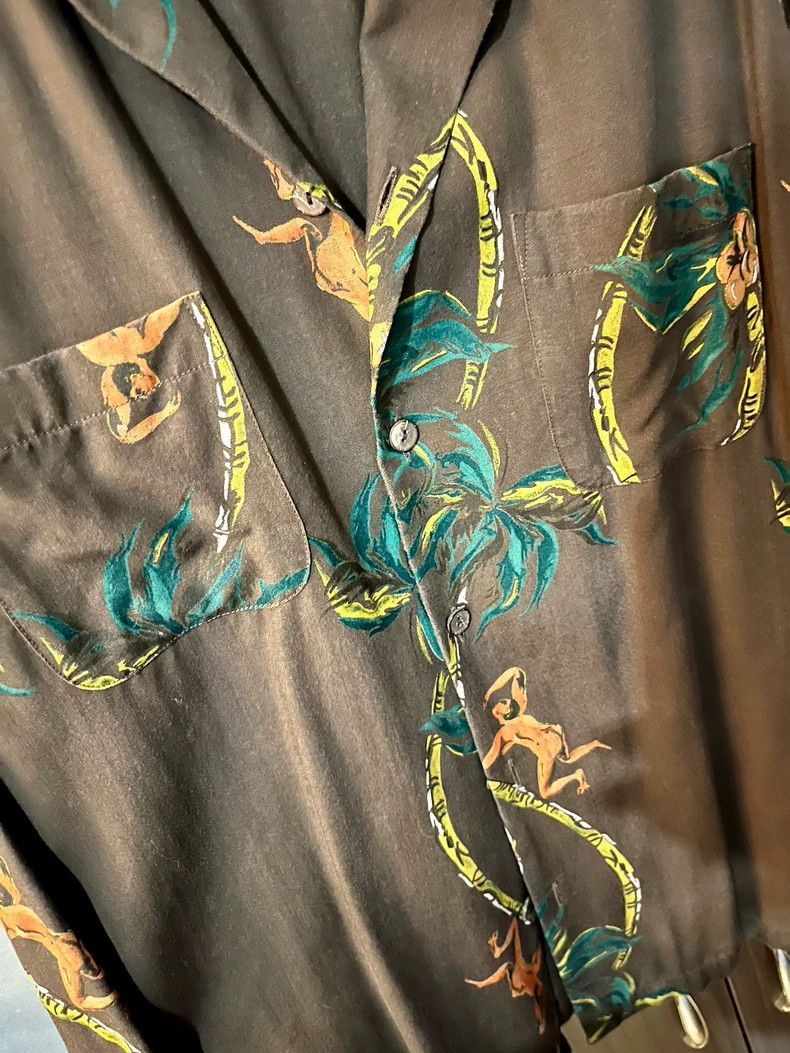 Wacko Maria Aloha Shirt The Guilty Parties Pattern Shirt M