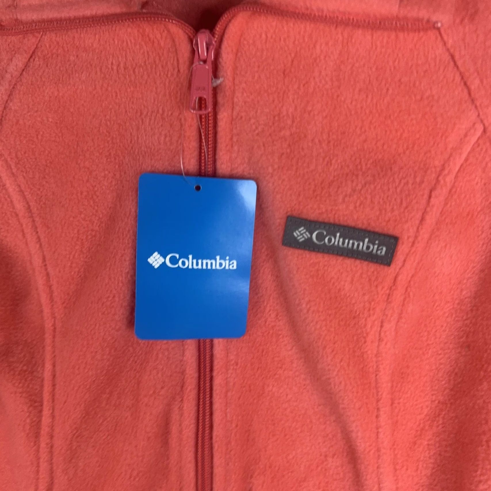 Pinko Columbia Womens Fleece Jacket XS Pink Benton Springs Full Zip Pockets Outdoor Size XS / US 0-2 / IT 36-38 - 6 Thumbnail