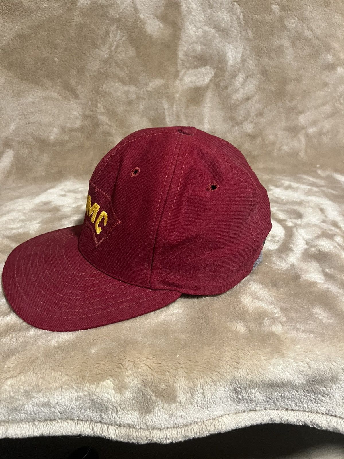 New Era Vintage 90’s 80’s New Era Made in USA USMC hat Size ONE SIZE - 4 Thumbnail