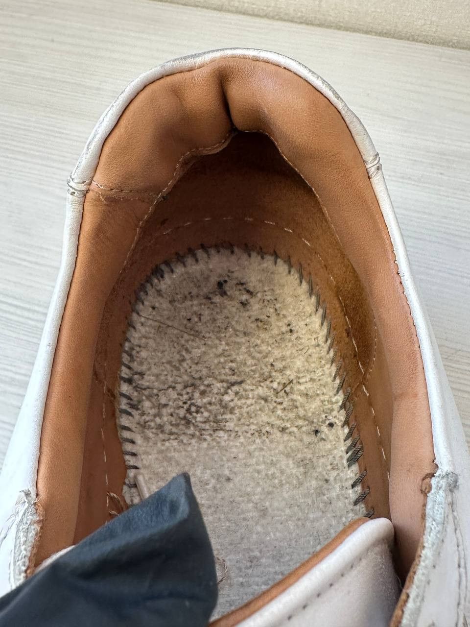 Handmade Oliver Sweeney Tabua 501 Leather Sneakers Handmade Italy Size US 11.5 / EU 44-45 - 10 Thumbnail