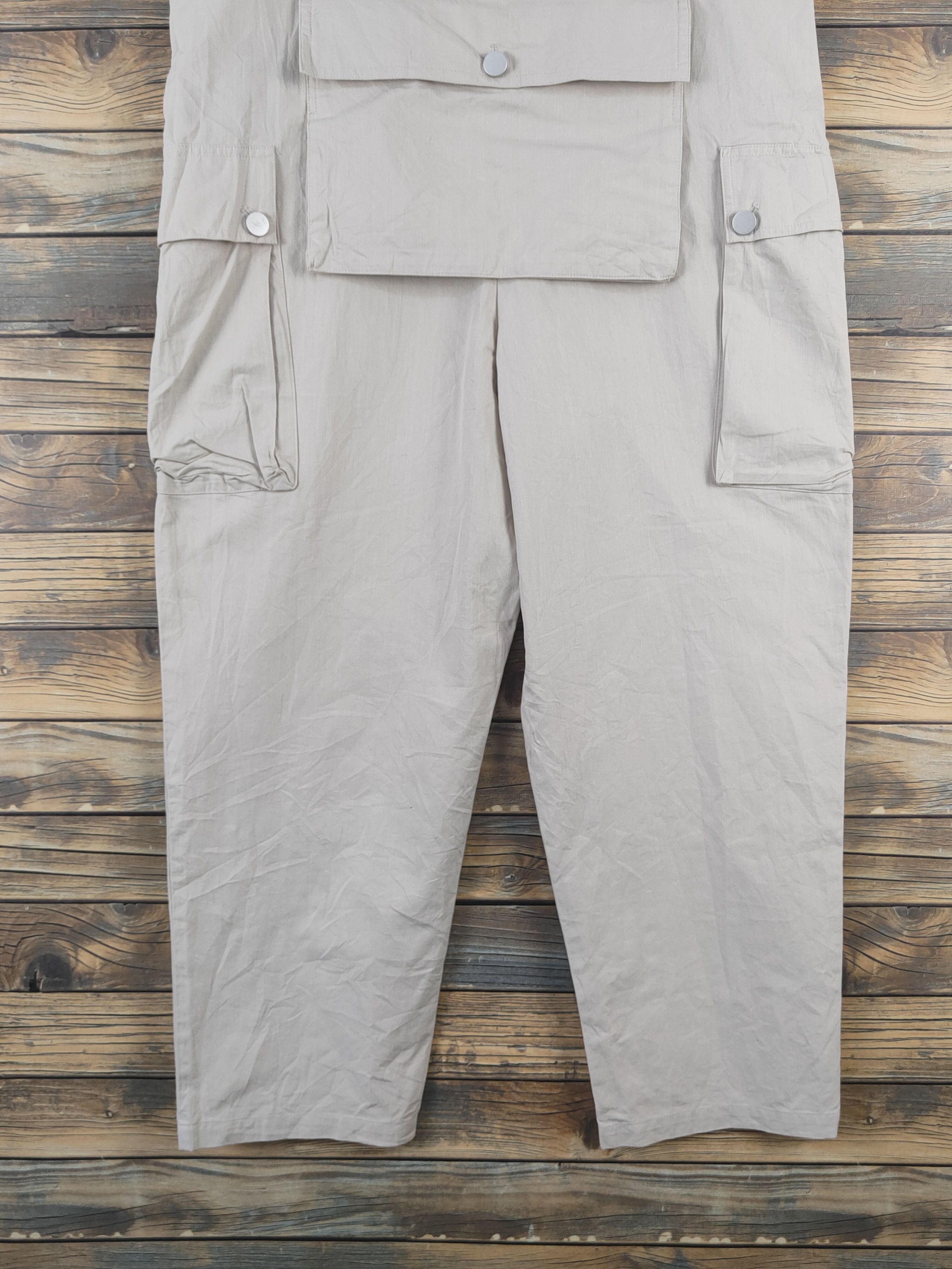Marvel Comics × Vintage Vintage Marvel-Jupe Vendue Beige Overall Jumpsuits Size 37" - 14 Thumbnail