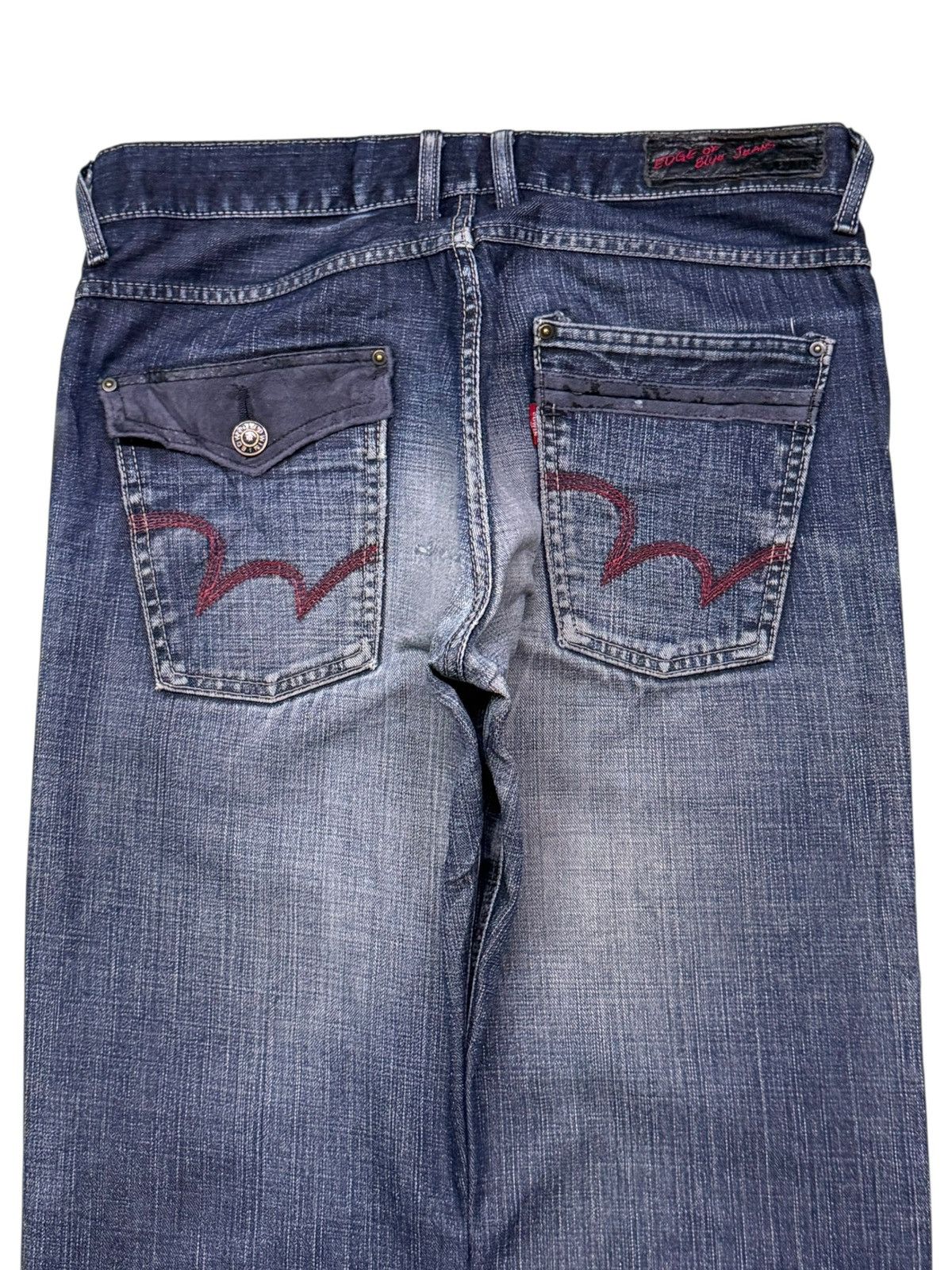 Edwin Vintage Edwin 503 Edge Of Blue Jeans Japan Denim | W35 Size US 35 - 5 Thumbnail