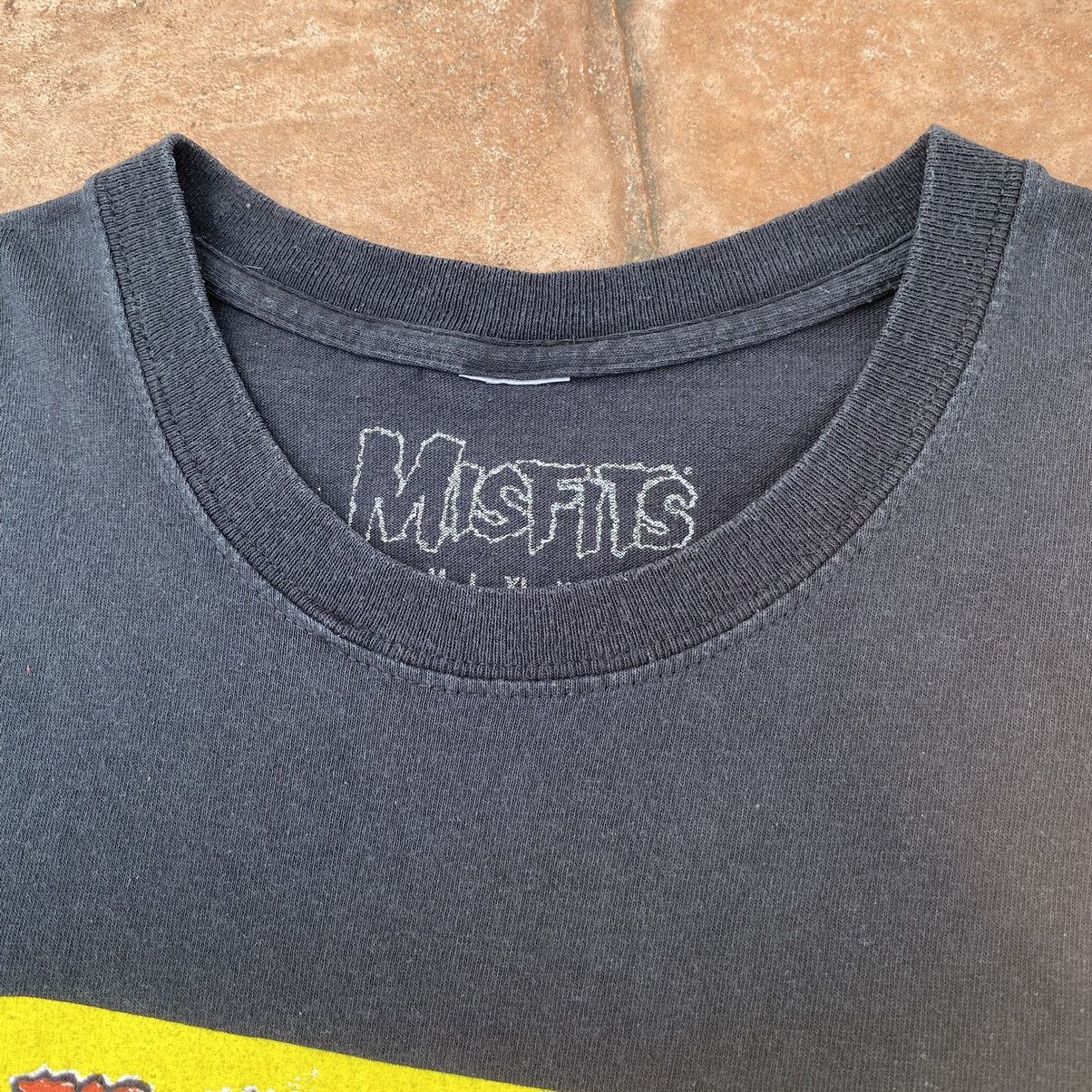 Misfits Vintage Faded The Misfits Horror Punk Band ERD GRUNGE TEE Size US XL / EU 56 / 4 - 3 Thumbnail