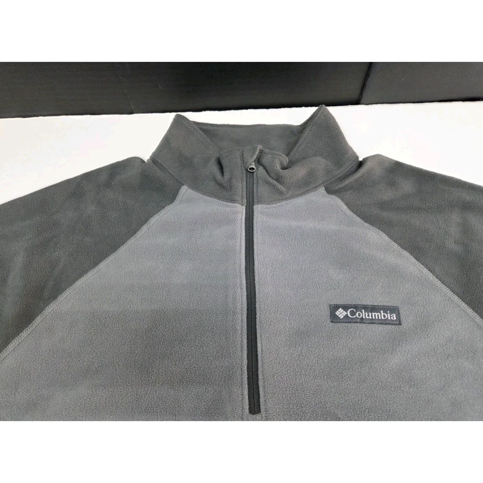 Alife NWT Columbia Life Pointe Long Sleeve 1/2 Zip Fleece Jacket Mens L Gray Size US L / EU 52-54 / 3 - 4 Thumbnail