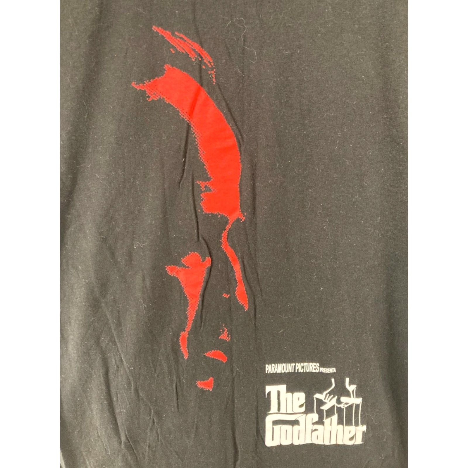Vintage The Godfather Mens Promo TShirt Medium Black Mafia shirt Mens M Black Movie Retro The Godfather Size US M / EU 48-50 / 2 - 4 Thumbnail
