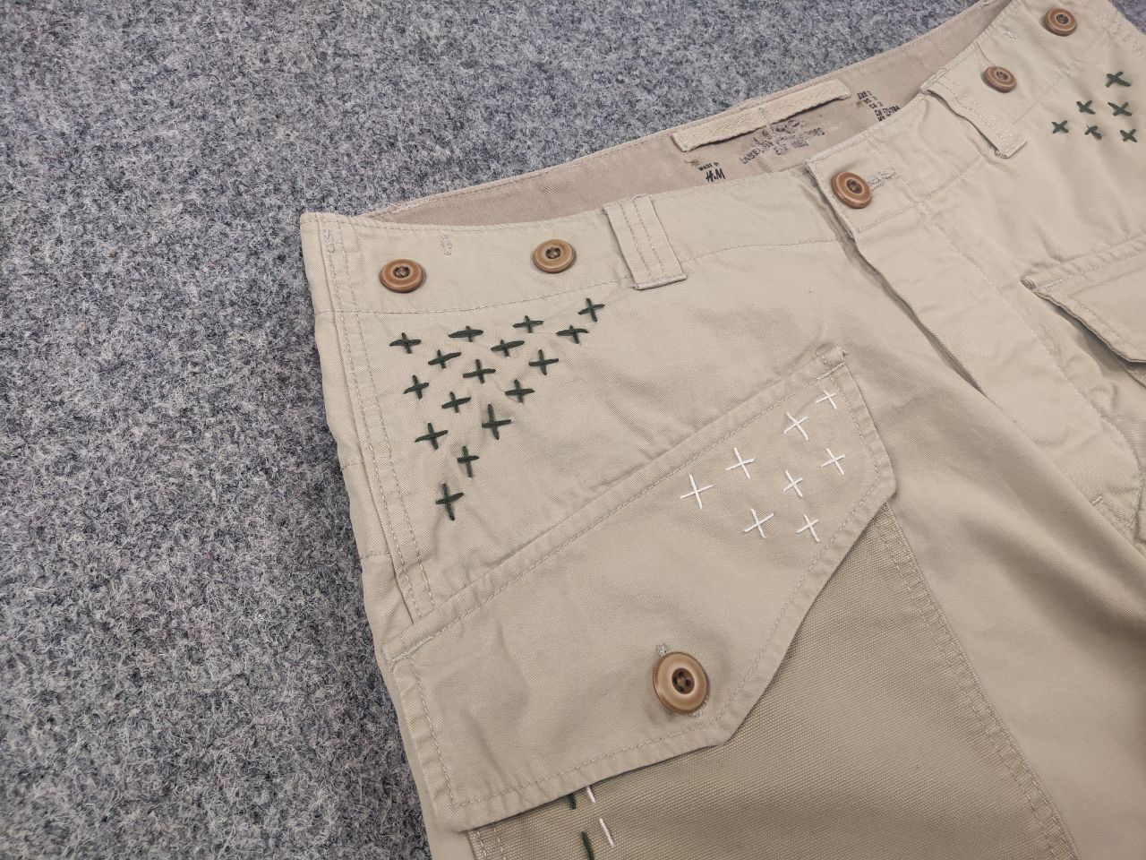 Japanese Brand Vintage Military Japan Kapital l.g.b. bermuda cargo Shorts Size US 31 - 5 Thumbnail