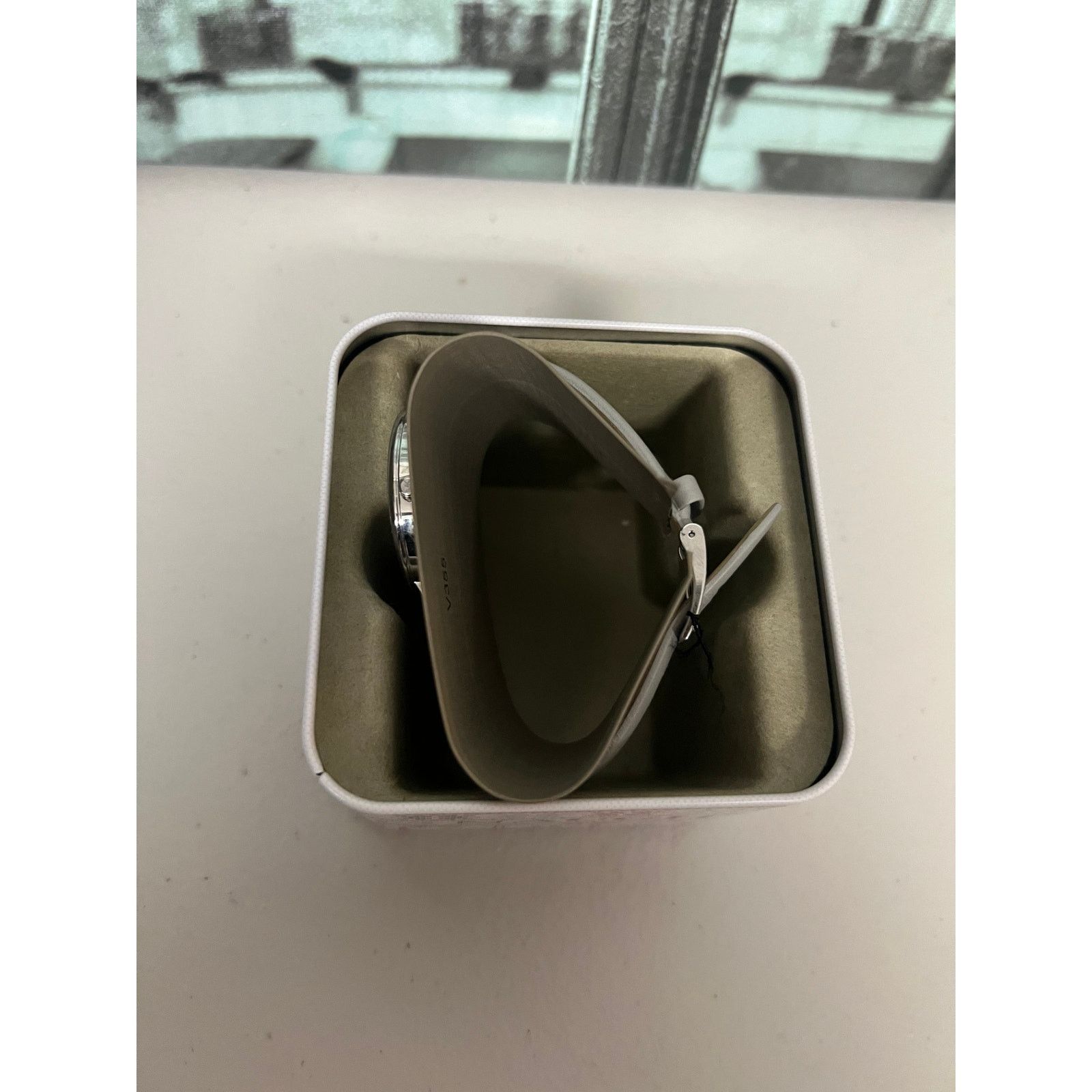 Michael Kors Michael Kors MK2797 Pyper White Dial Grey Leather Ladies Size ONE SIZE - 5 Thumbnail