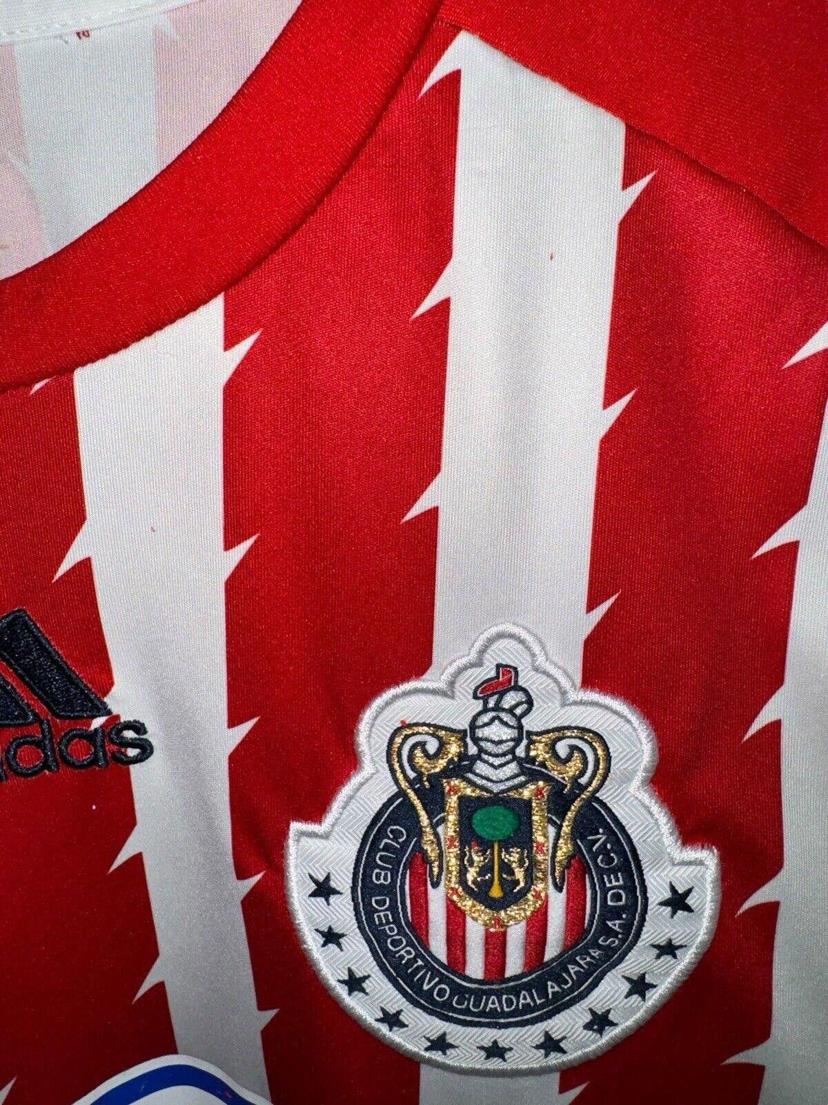 Adidas Adidas Club Chivas Guadalajara Authentic 2015-2016 Jersey L Size ONE SIZE - 4 Thumbnail