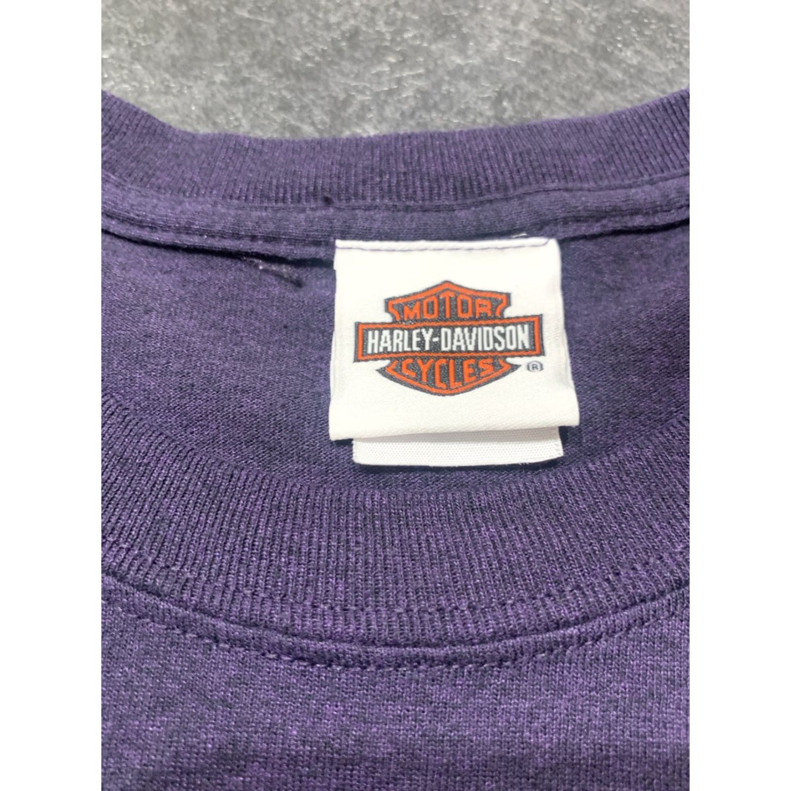 Harley Davidson Harley-Davidson Men’s T-Shirt 2XL Short Sleeve Joker Blue 50/50 Knit Crew Neck Summer Size US XXL / EU 58 / 5 - 5 Thumbnail