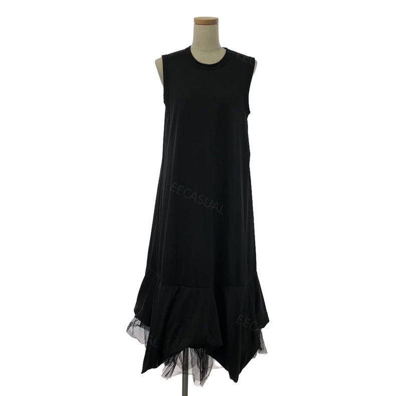 Comme des Garcons Comme Des Garcons Black stand-up tulle fishtail dress Size S / US 4 / IT 40 - 2 Thumbnail