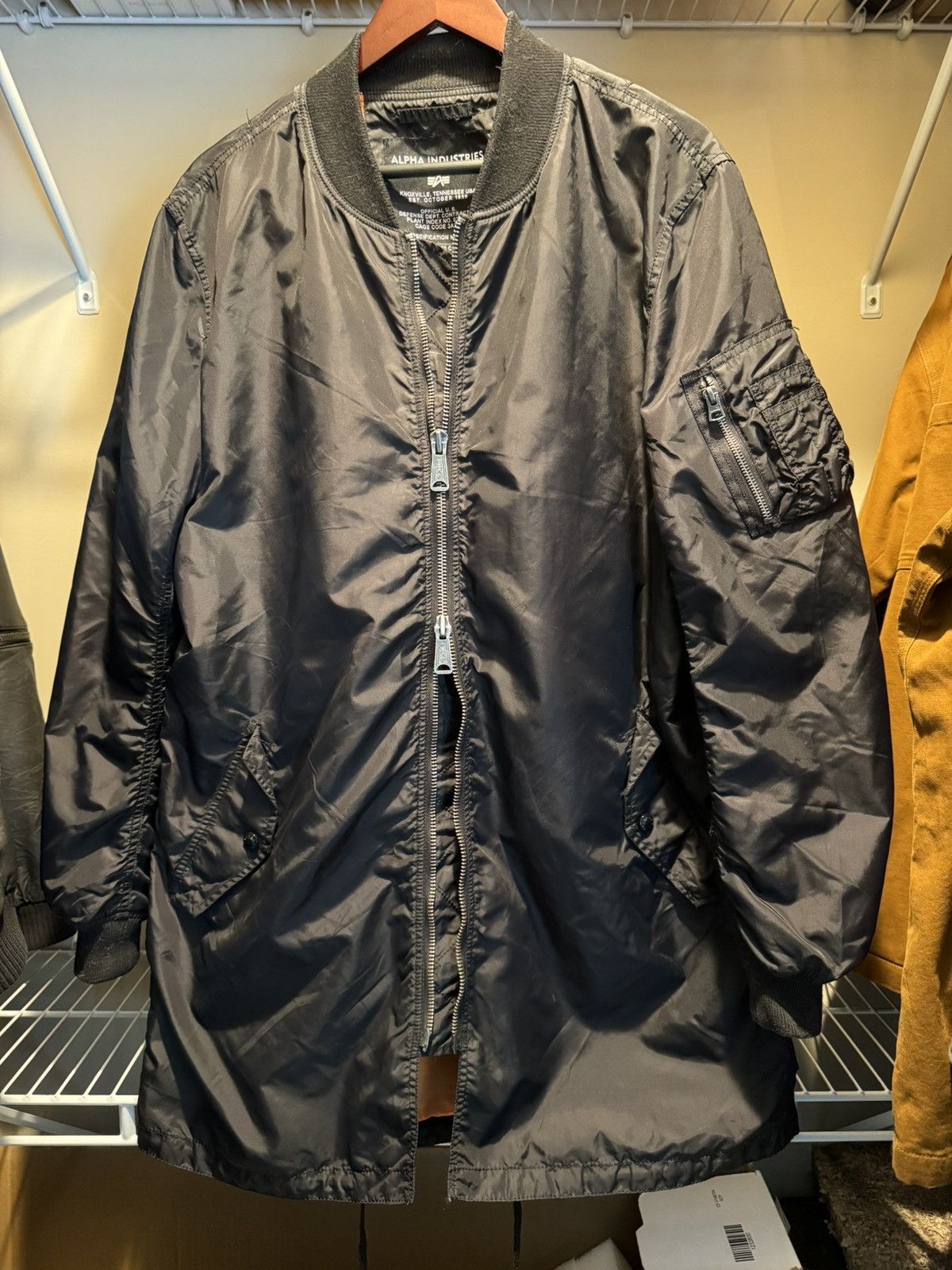 Alpha Industries Alpha Industries L-2B Long Bomber Size US XL / EU 56 / 4 - 1 Thumbnail