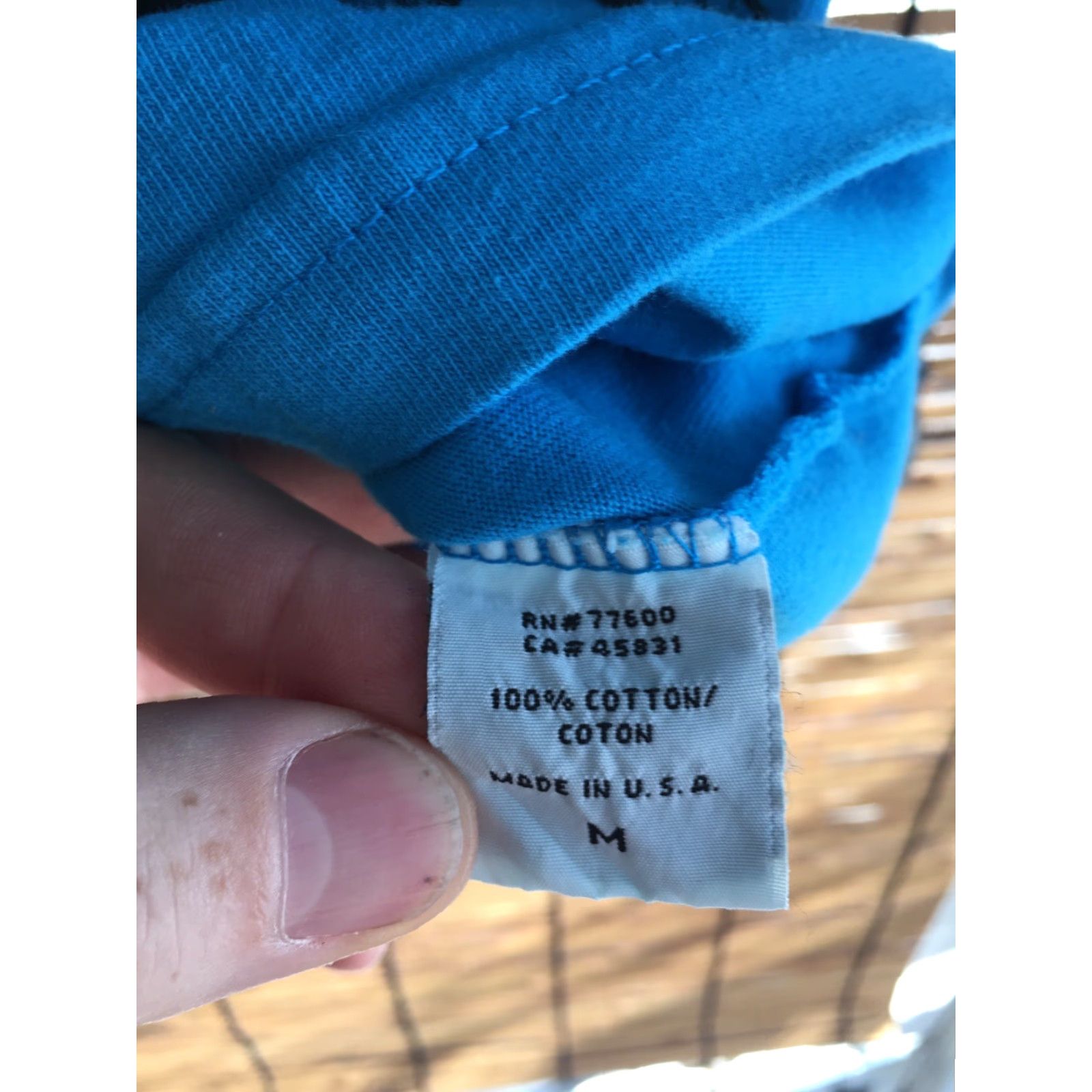 Vintage 3V Tee Shirt Blue Streetwear Warrior Graphic Tee Mens Large M Size US M / EU 48-50 / 2 - 5 Thumbnail