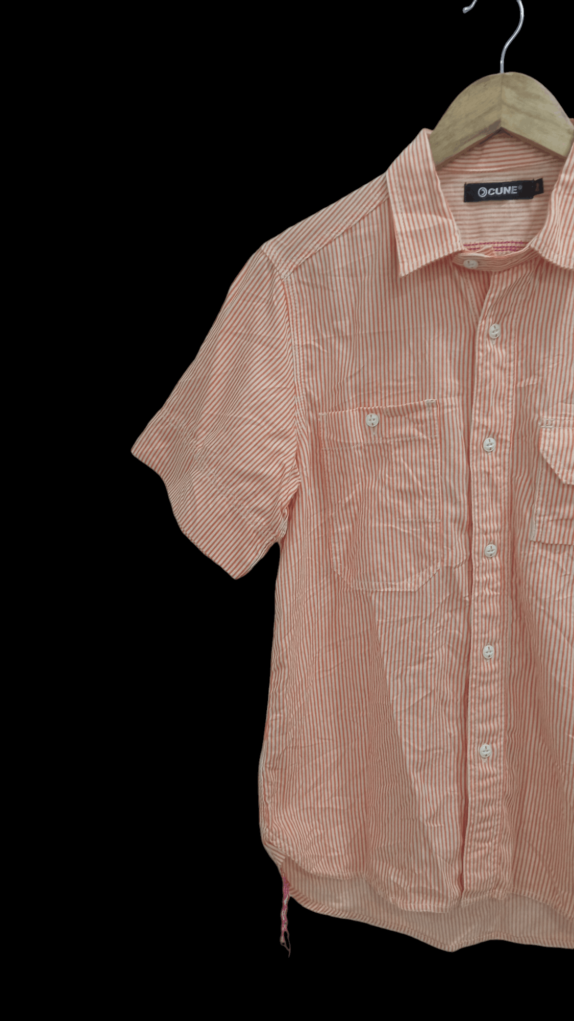 Japanese Brand × Vintage 🔥🔥Vintage Style Cune Striped Shirt Size US M / EU 48-50 / 2 - 2 Thumbnail