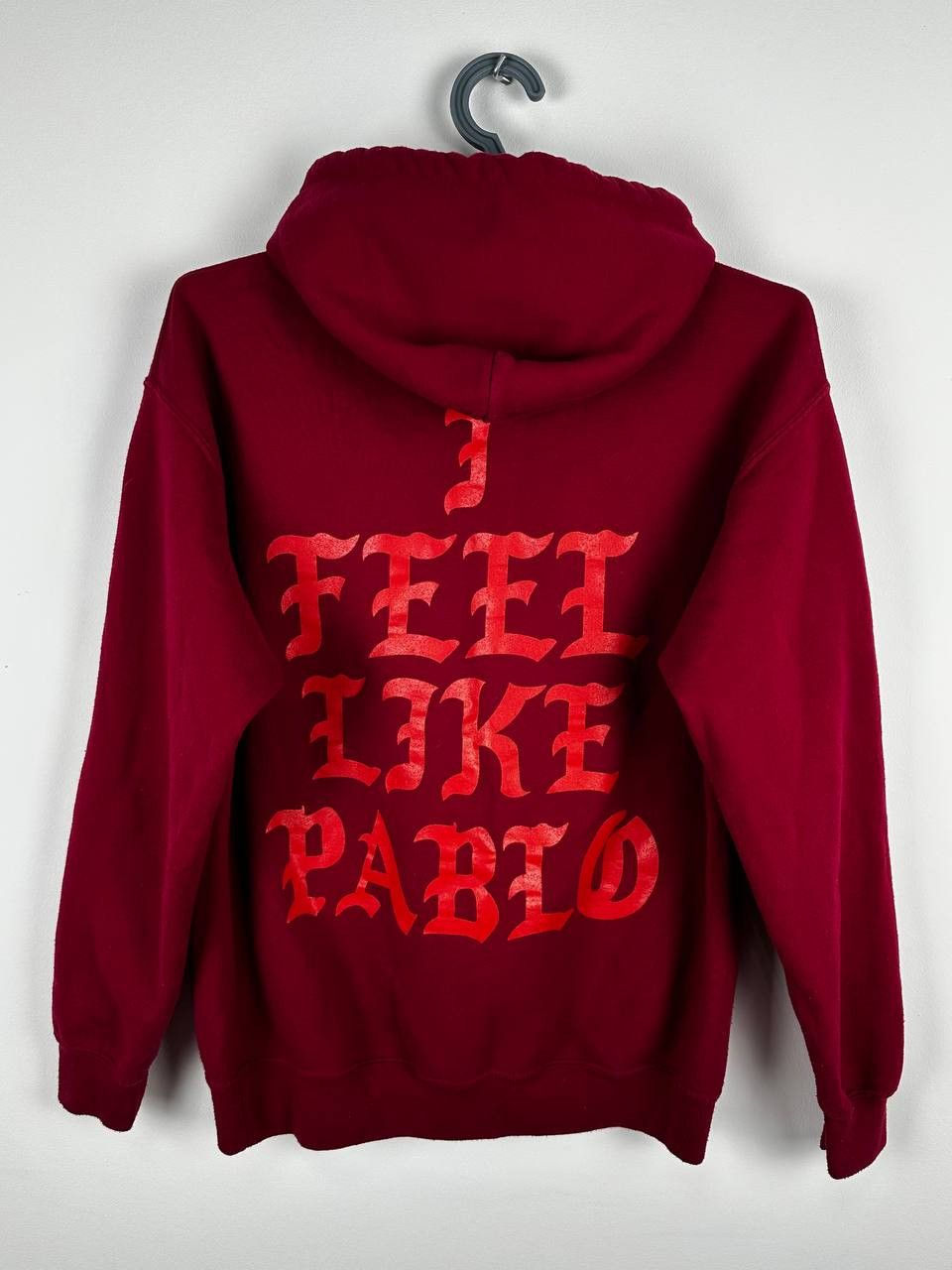 Kanye West × Vintage Iconic I Feel Like Pablo Red Streetwear Hoodie Size M Size US M / EU 48-50 / 2 - 1 Thumbnail