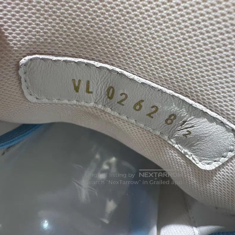 Louis Vuitton Louis Vuitton Trainer White and Blue Trainer Board Shoes Size US 8.5 / EU 41-42 - 6 Thumbnail
