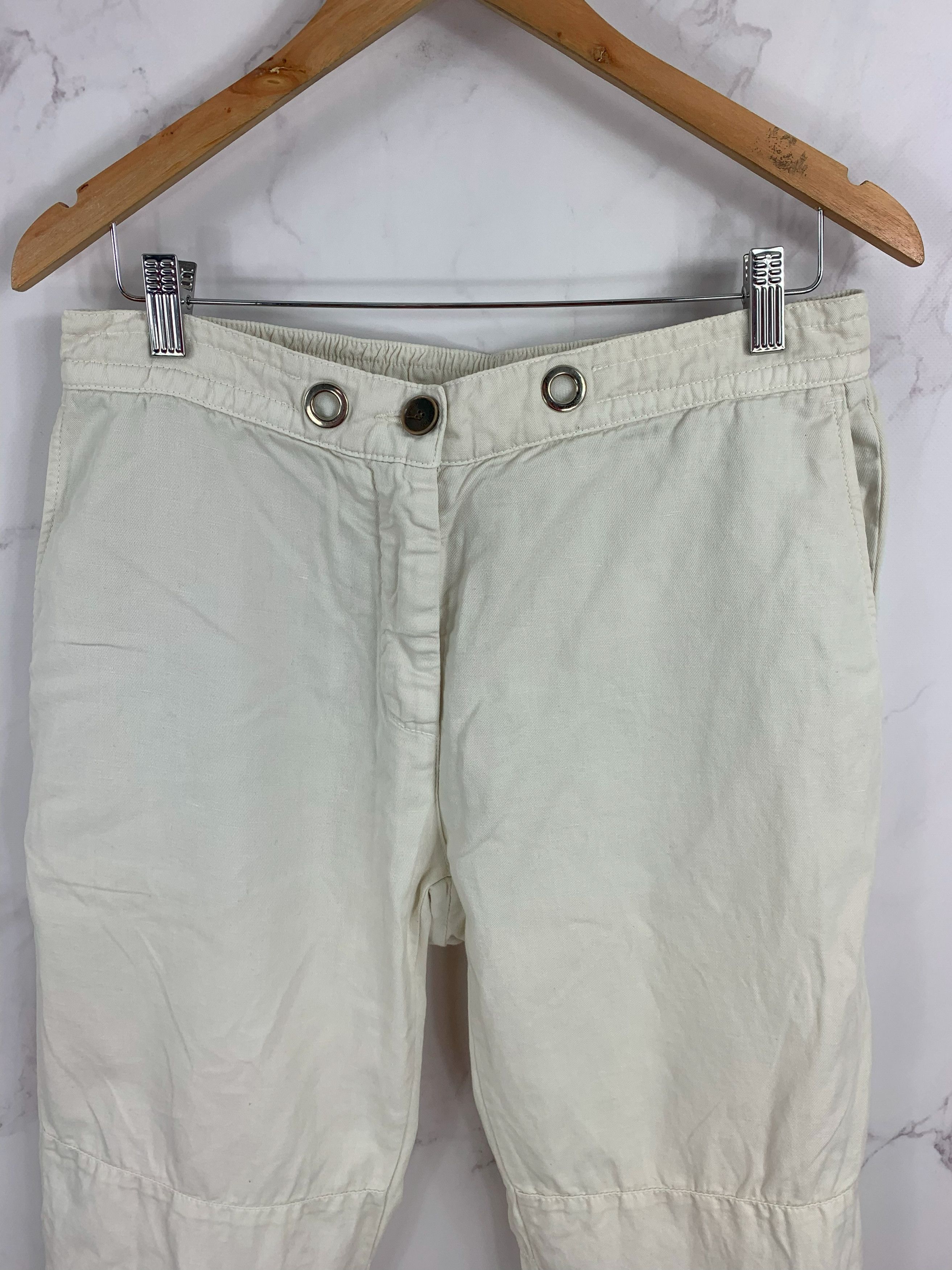 Eleventy Eleventy Cotton/Linen Trousers Pants Size 48 10 Size 34" / US 12 / IT 48 - 2 Thumbnail