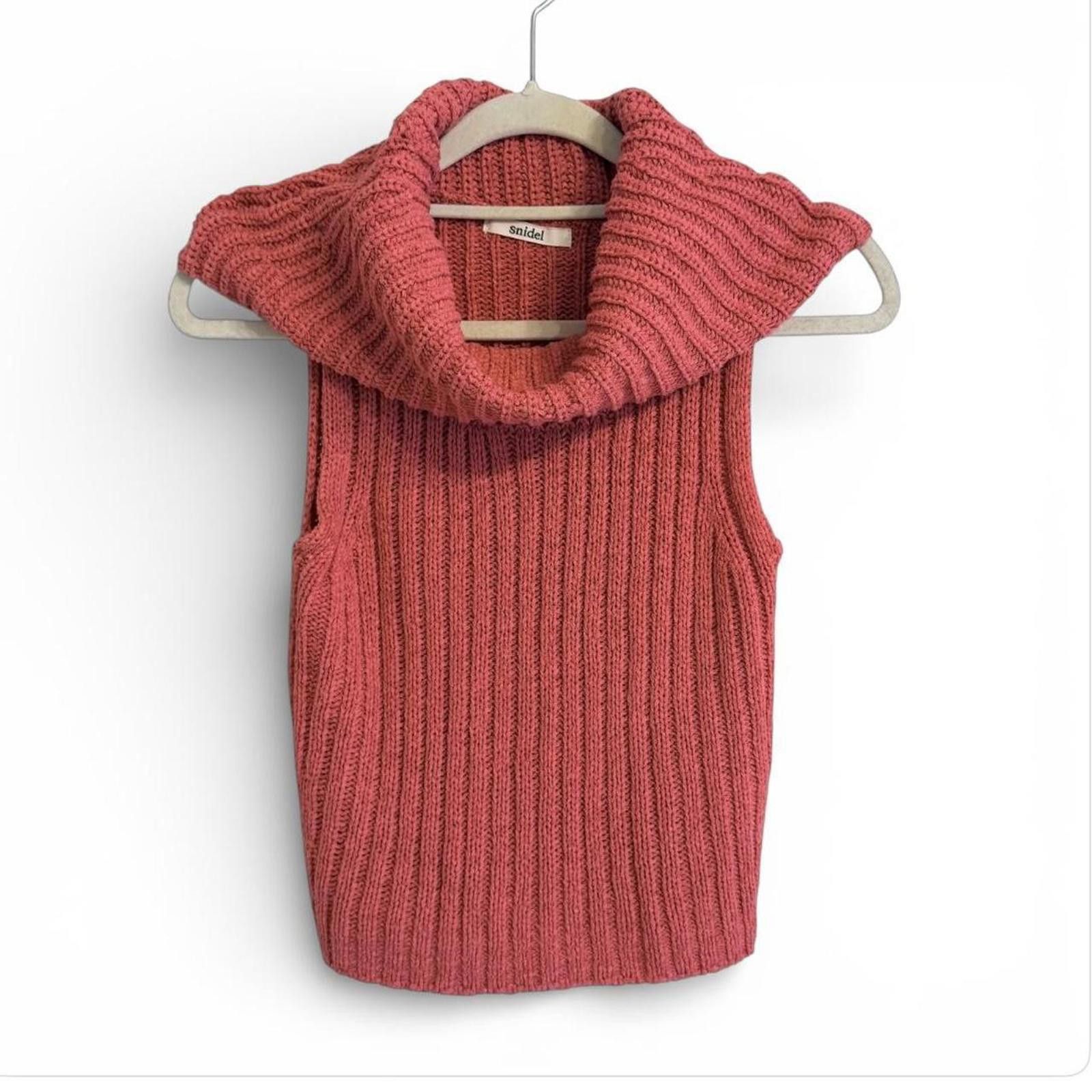 Other Whimsy coquette turtleneck chunky knit pink sweater Size XS / US 0-2 / IT 36-38 - 2 Thumbnail