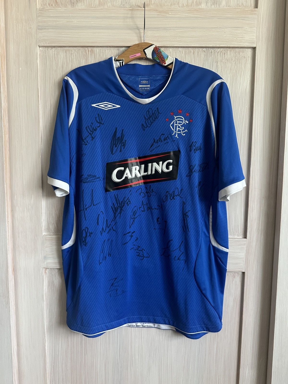 Umbro Umbro Scotland Rangers 2008/2009 team signatures Size US L / EU 52-54 / 3 - 2 Thumbnail
