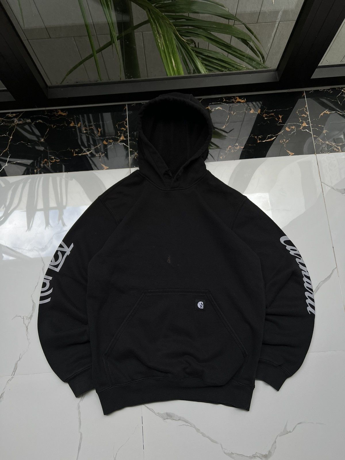 Carhartt × Hurley × Vintage 90's CARHARTT HURLEY SUNFADED DISTRESSED HOODIE Y2K Size US S / EU 44-46 / 1 - 1 Thumbnail