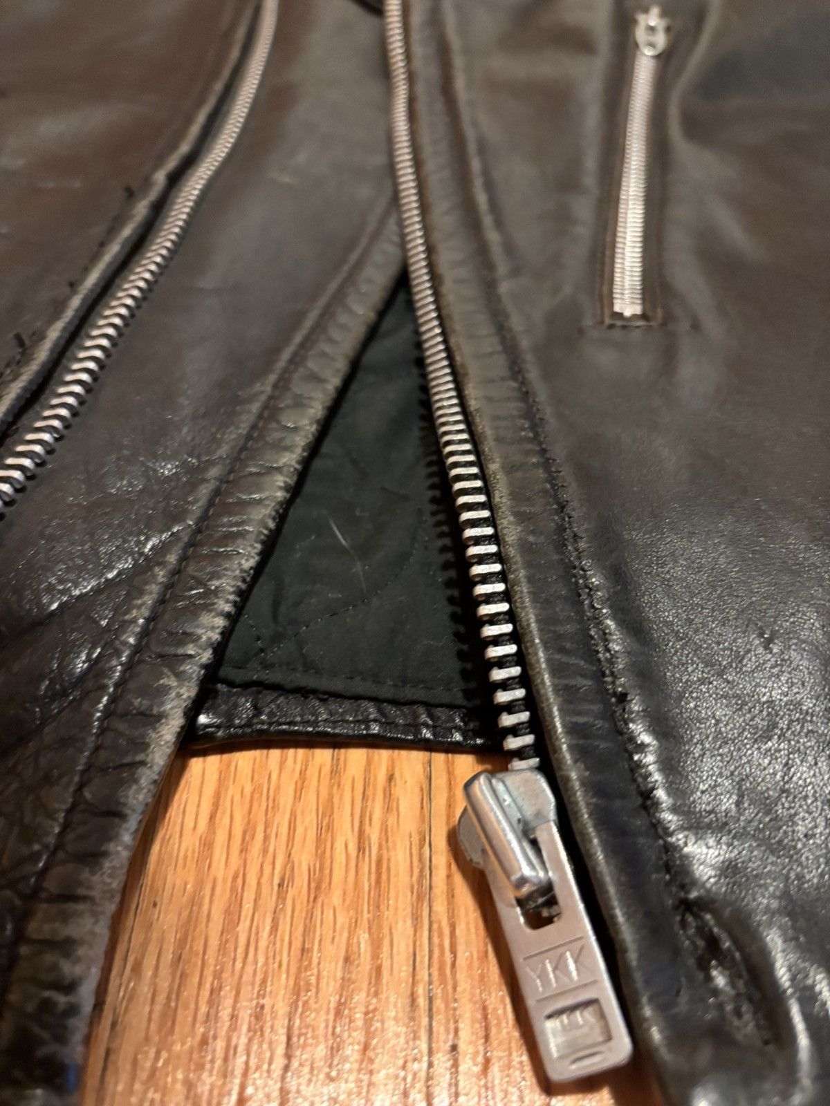 Other Vintage Mid-Late 60s Leather motorcycle Jacket Size US S / EU 44-46 / 1 - 6 Thumbnail