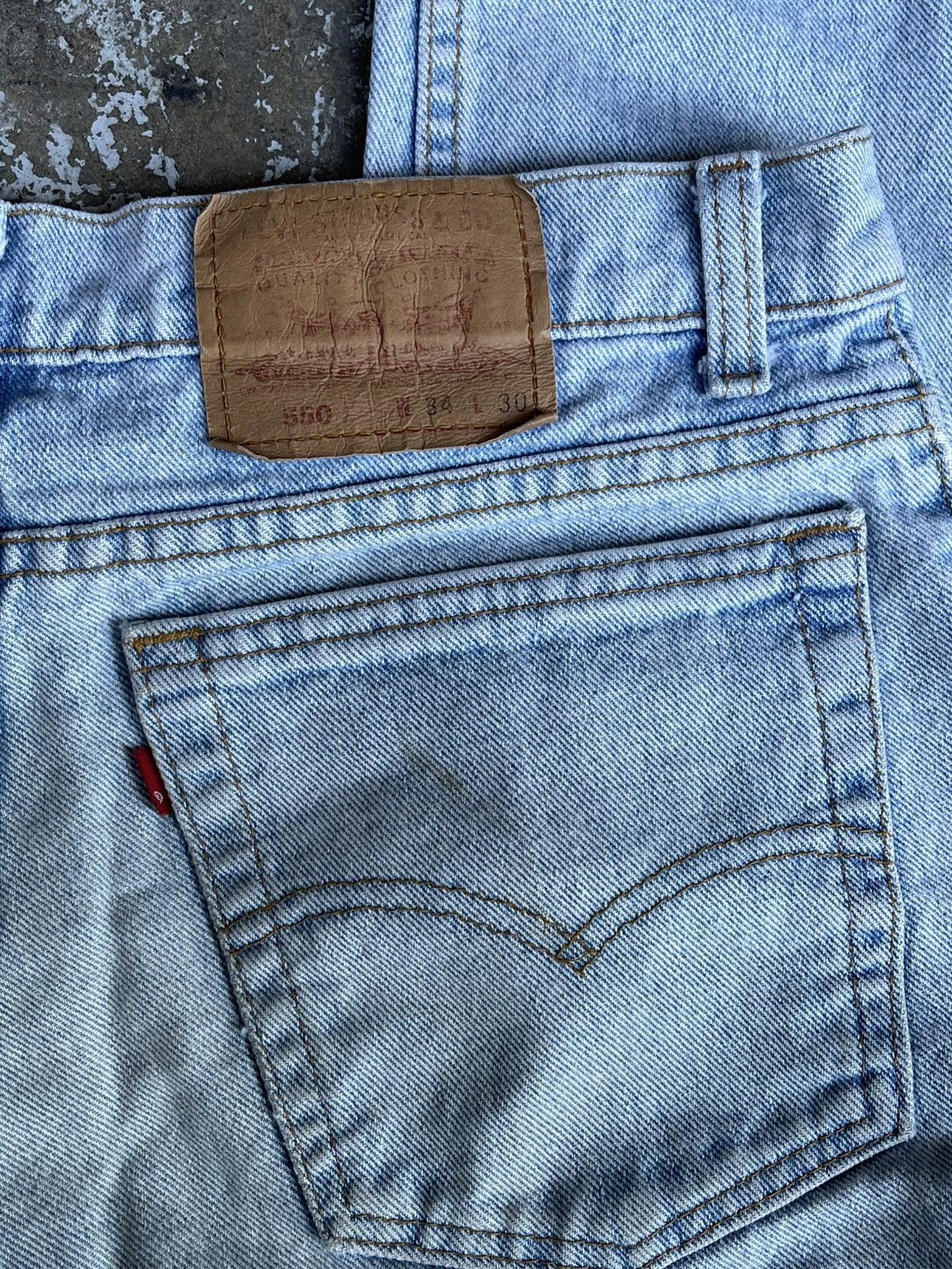 Levi's Vintage Levis 550s Made In USA Denim Size US 34 / EU 50 - 1 Thumbnail
