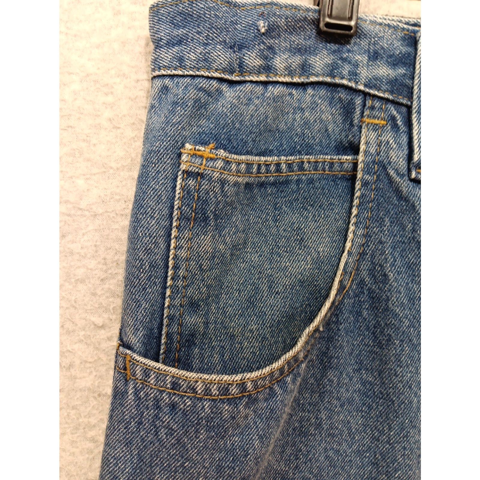 Vintage VINTAGE Iceberg Jeans Carpenter Mens 40 Blue Denim 5-Pocket Cargo Hip Hop Wide Leg Baggy Straight Italy 29in Inseam Size US 40 / EU 56 - 4 Thumbnail