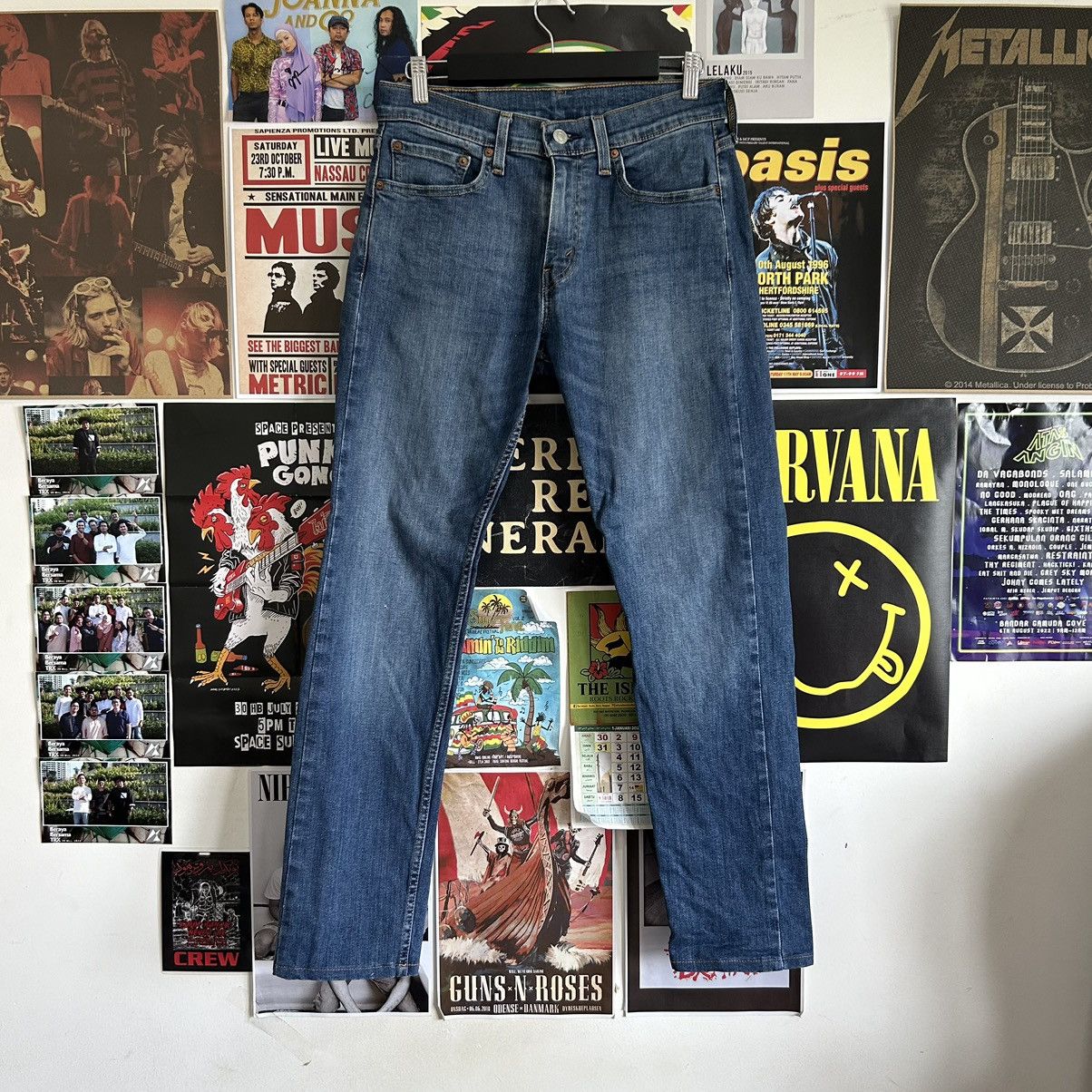 Levi’s 502 Japanese Distressed Denim