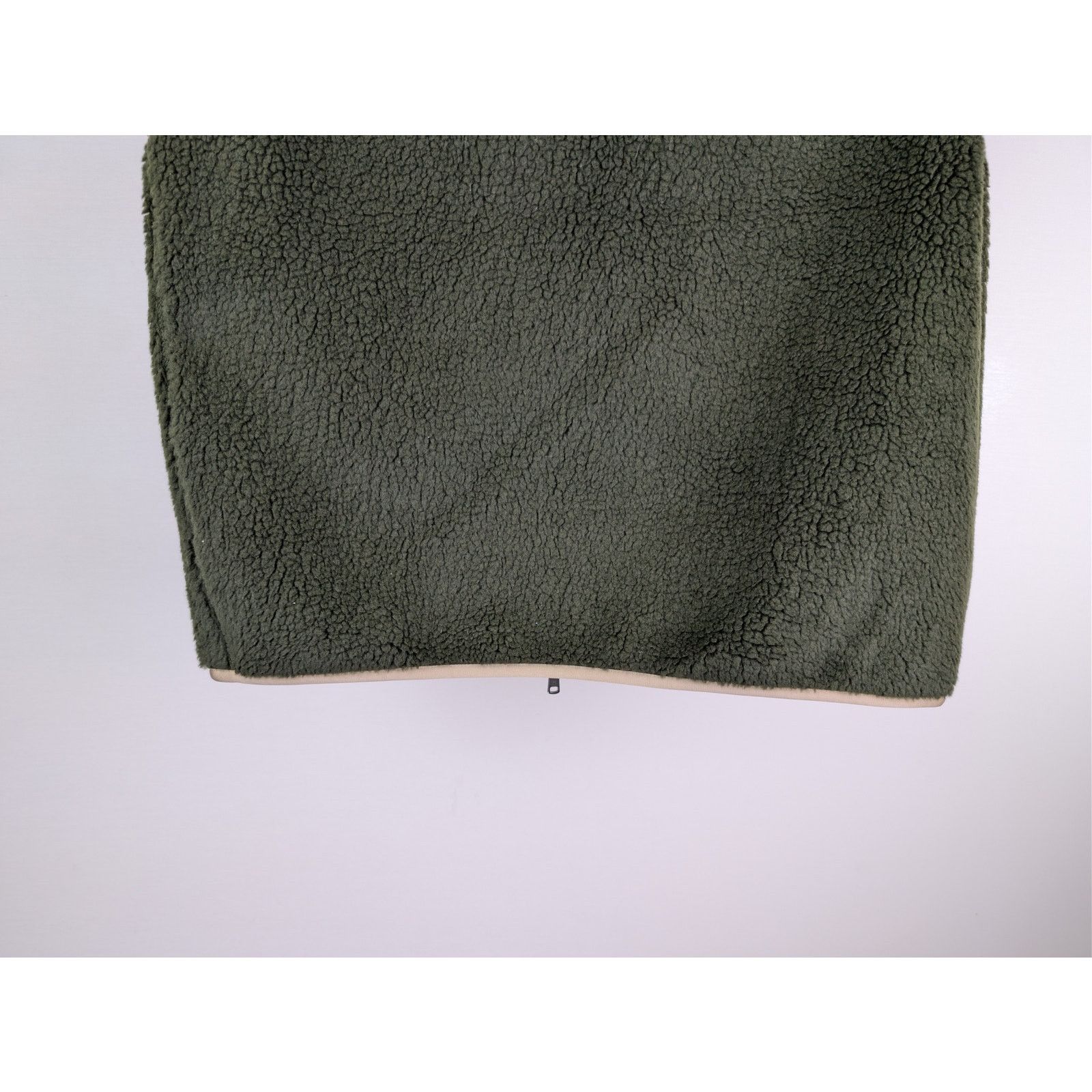 Todd Snyder o1rshd1 CC20 Italian Recycled Fleece Vest Jacket in Olive Size US M / EU 48-50 / 2 - 11 Thumbnail
