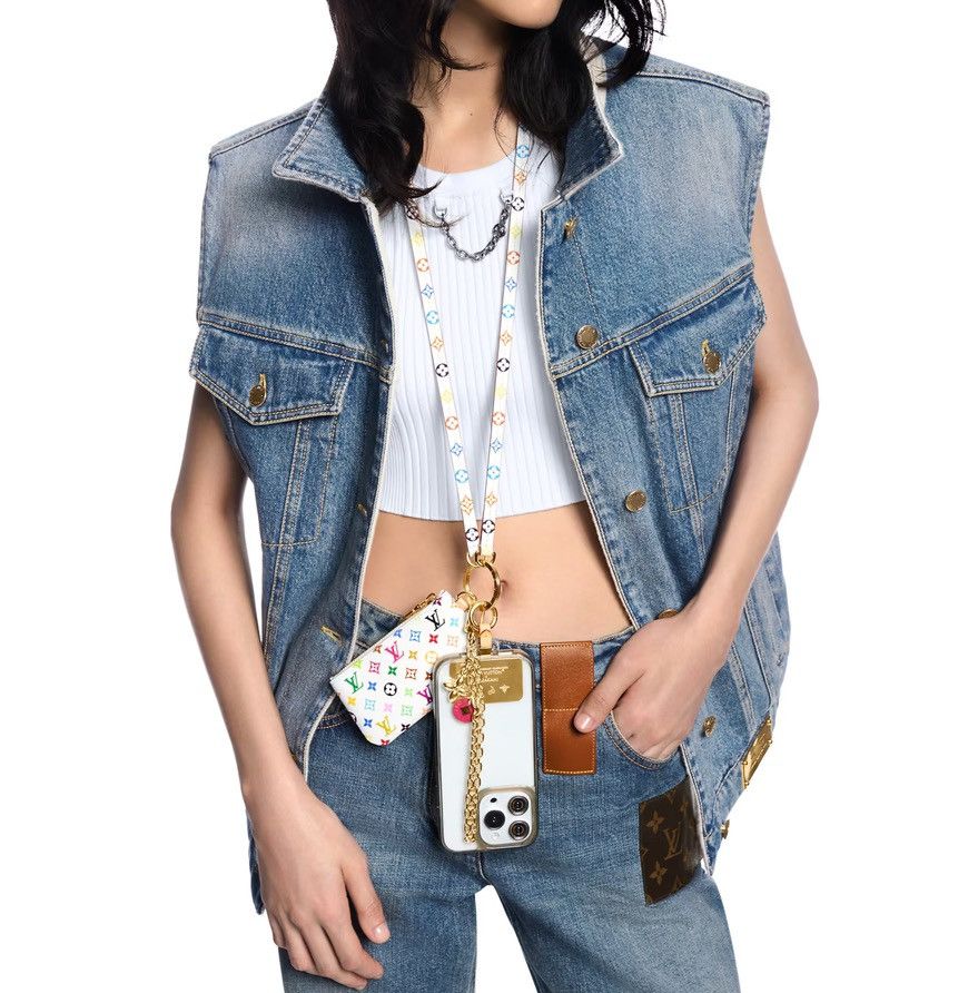 Louis Vuitton × Takashi Murakami LV X TM PHONE HOLDER M14099 Size ONE SIZE - 14 Thumbnail