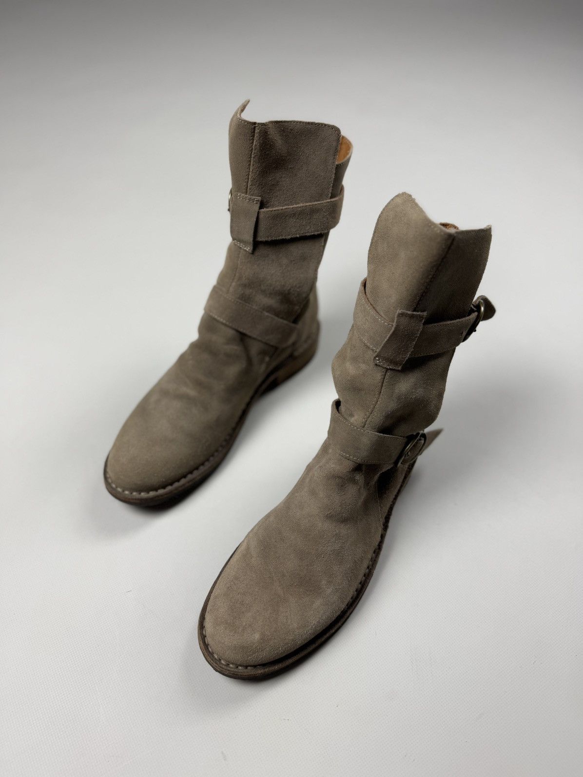 Fiorentini + Baker Florentini + Baker Ladies Avant-garde Suede Boots Shoes Size US 9 / IT 39 - 9 Thumbnail