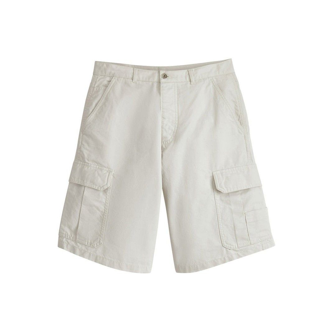 Dior DIOR White Cotton Cargo Bermuda Shorts New & Authentic (Men' Size US 30 / EU 46 - 1 Preview
