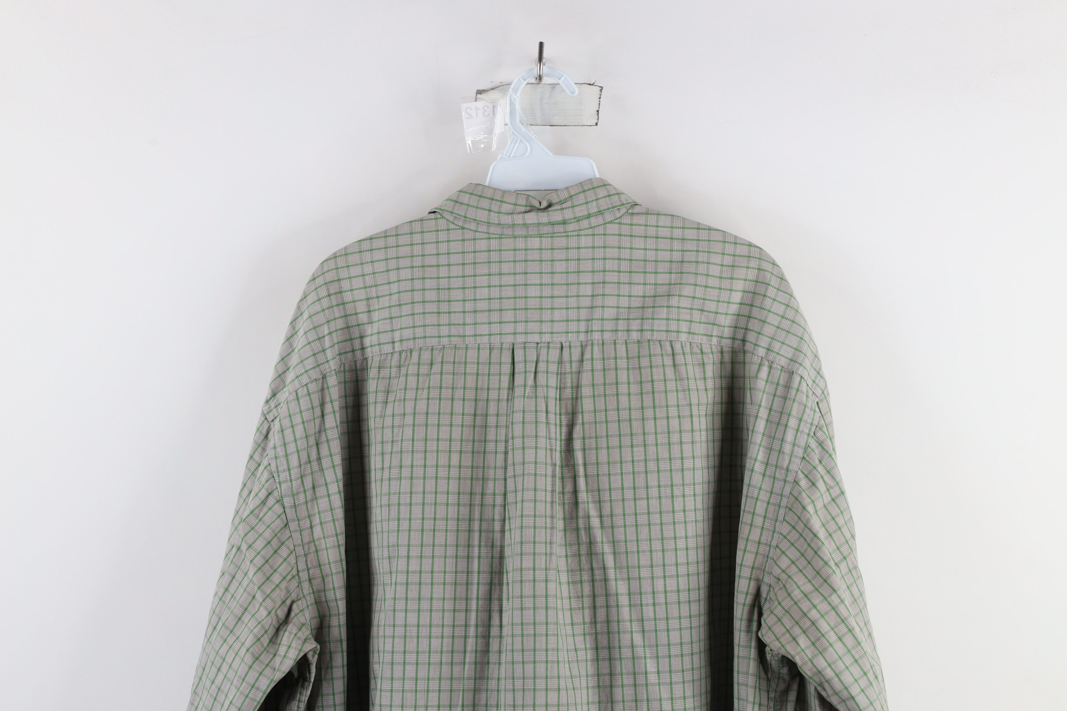 Gap × Vintage Vintage 90s Gap Long Sleeve Collared Button Shirt Plaid Size US XL / EU 56 / 4 - 9 Thumbnail
