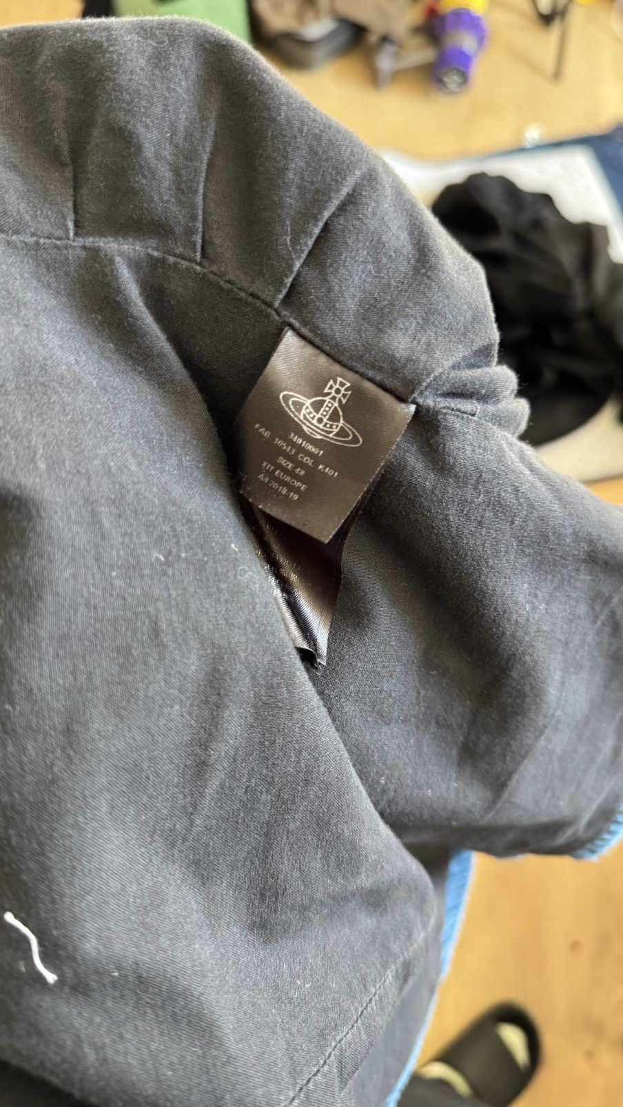 Vivienne Westwood Vivienne Westwood Anglomania Blue Corduroy Jacket Size US M / EU 48-50 / 2 - 2 Thumbnail