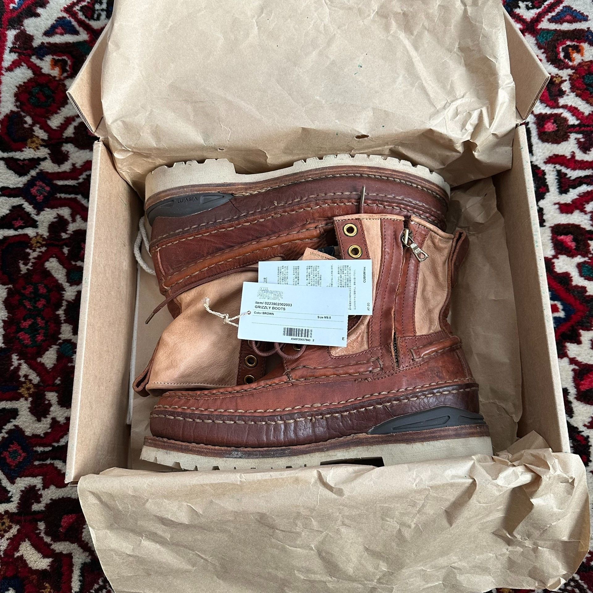 Visvim VISVIM 23AW ICT GRIZZLY BOOTS Size US 8.5 / EU 41-42 - 1 Thumbnail