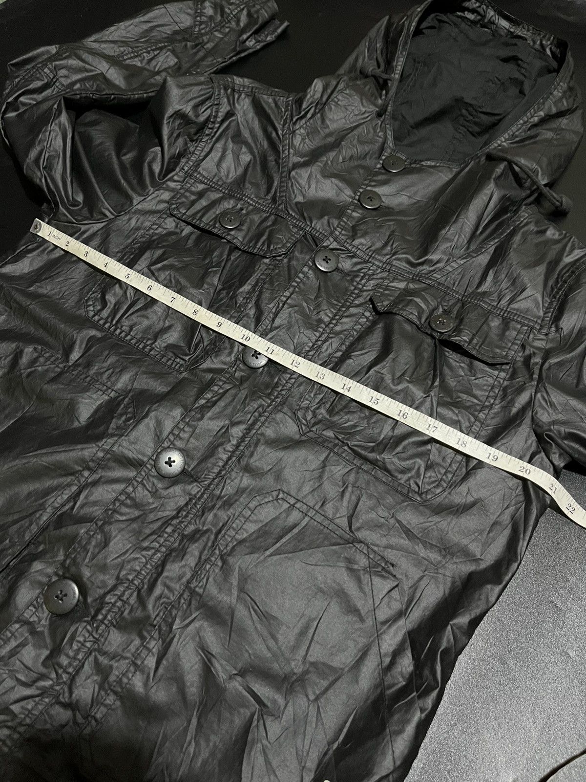 If Six Was Nine Shine Jacket True Black by Samuel And Kevin Size US L / EU 52-54 / 3 - 10 Thumbnail
