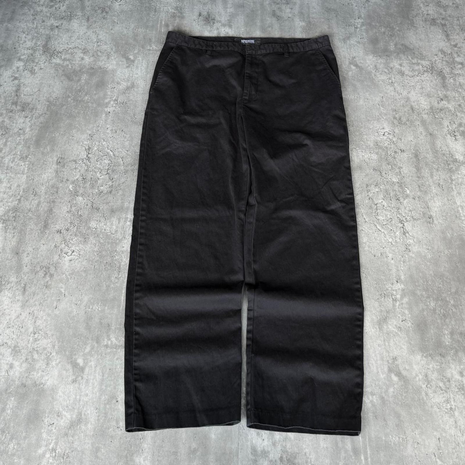 Kenneth Cole × Playboi Carti Vintage Y2K Kenneth Cole Reaction Black Opium Chino Pants Size US 38 / EU 54 - 1 Thumbnail