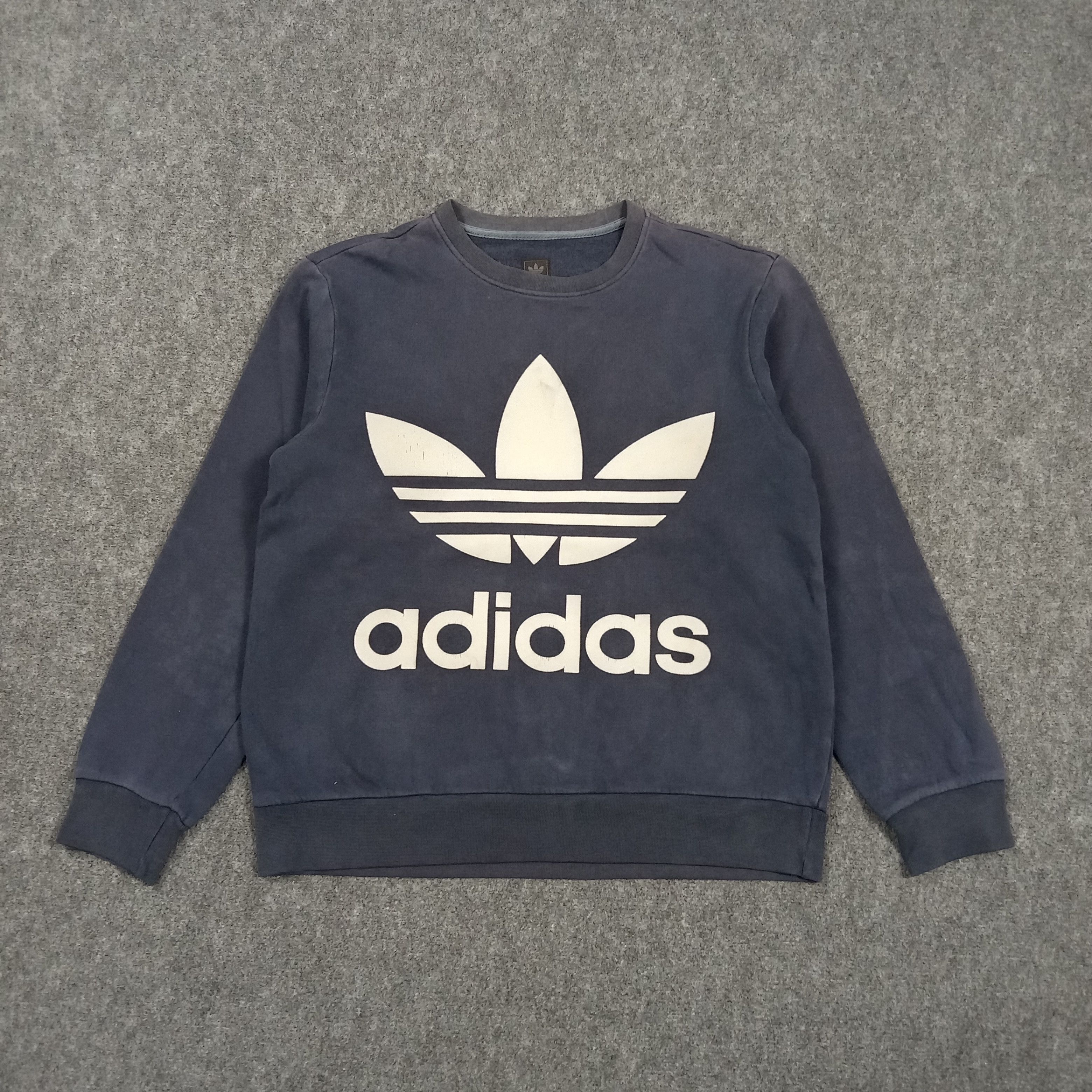 Adidas Adidas Old Logo Double Side Print Sweatshirt C292N14 Size US M / EU 48-50 / 2 - 1 Thumbnail