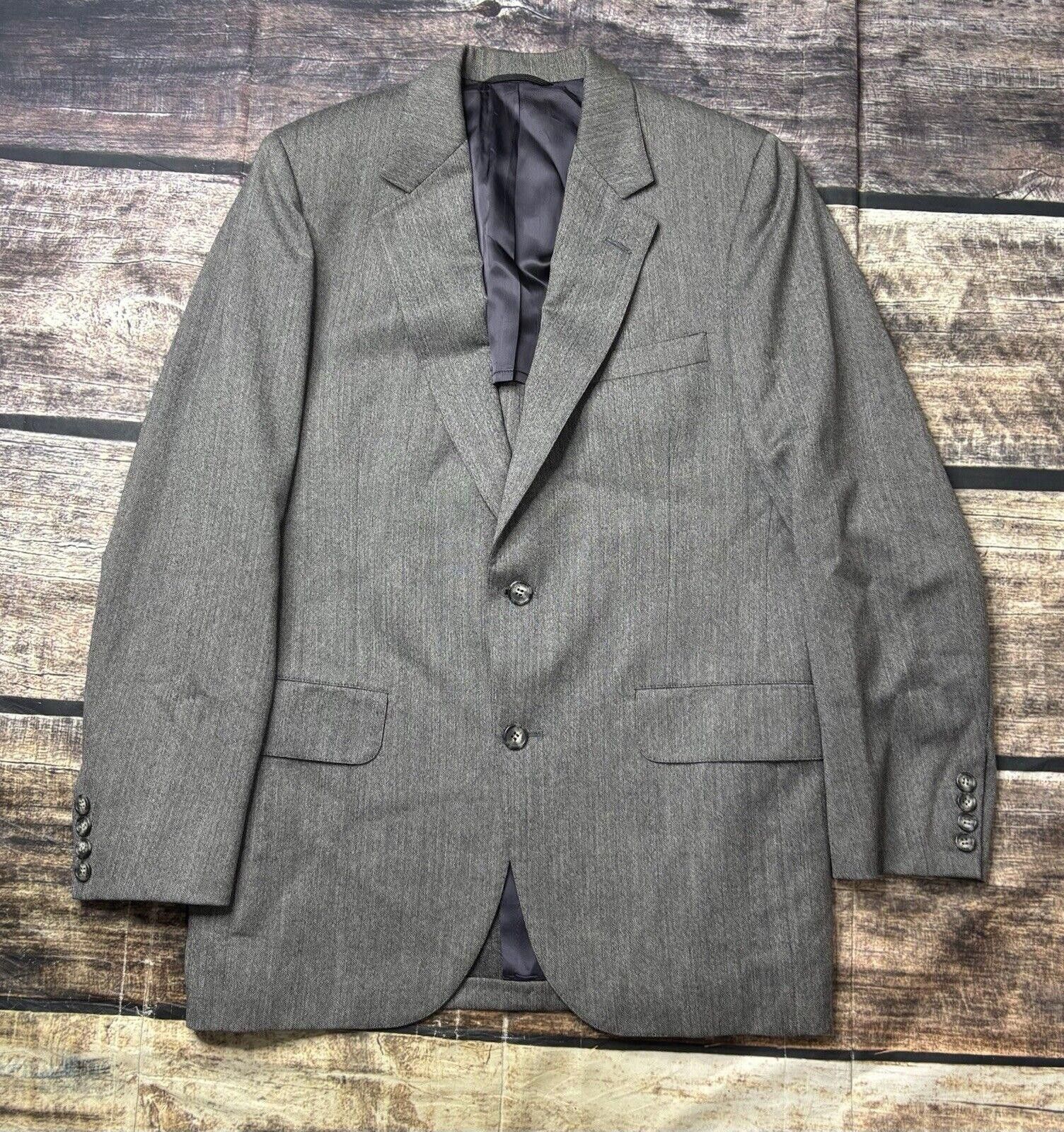 Brooks Brothers Brooks Brothers 346 Blazer Jacket Men's 39R Wool Fishbone Size 38R - 1 Thumbnail