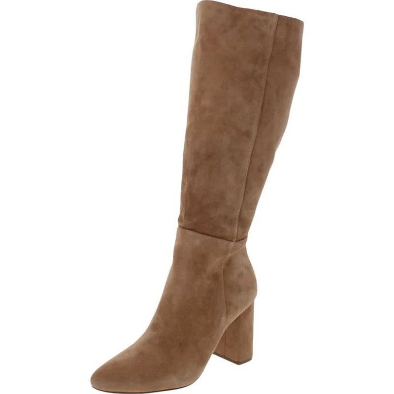 Steve Madden STEVE MADDEN Women’s Suede Block Heel Knee High Boots Sz 11M Size US 11 / IT 41 - 2 Thumbnail